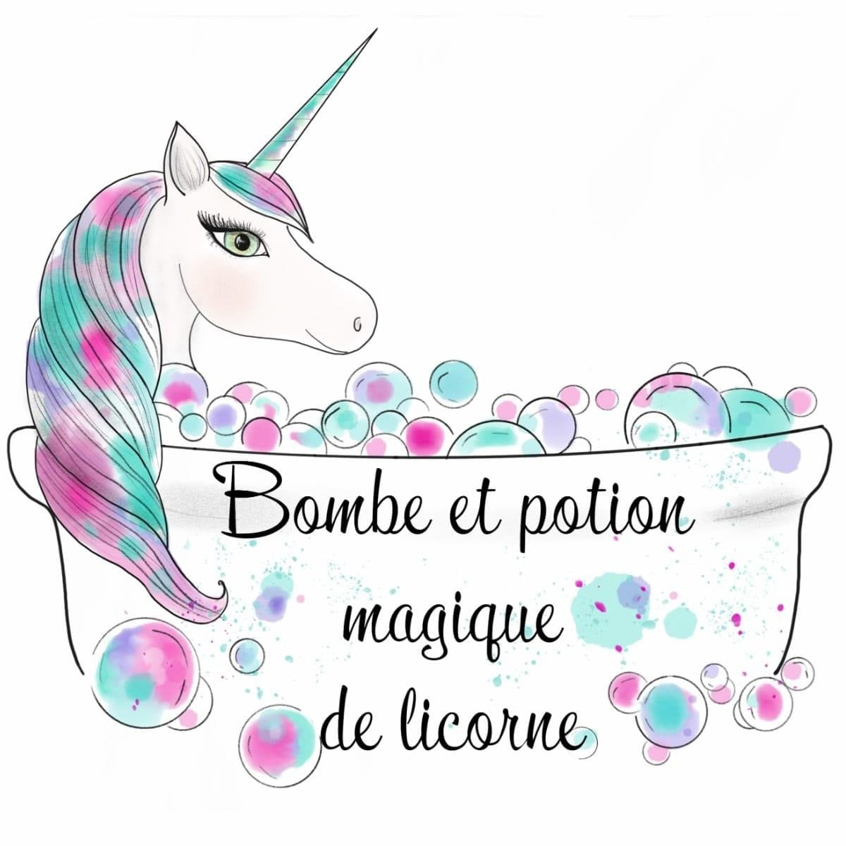 Bombe et potion magique de licorne