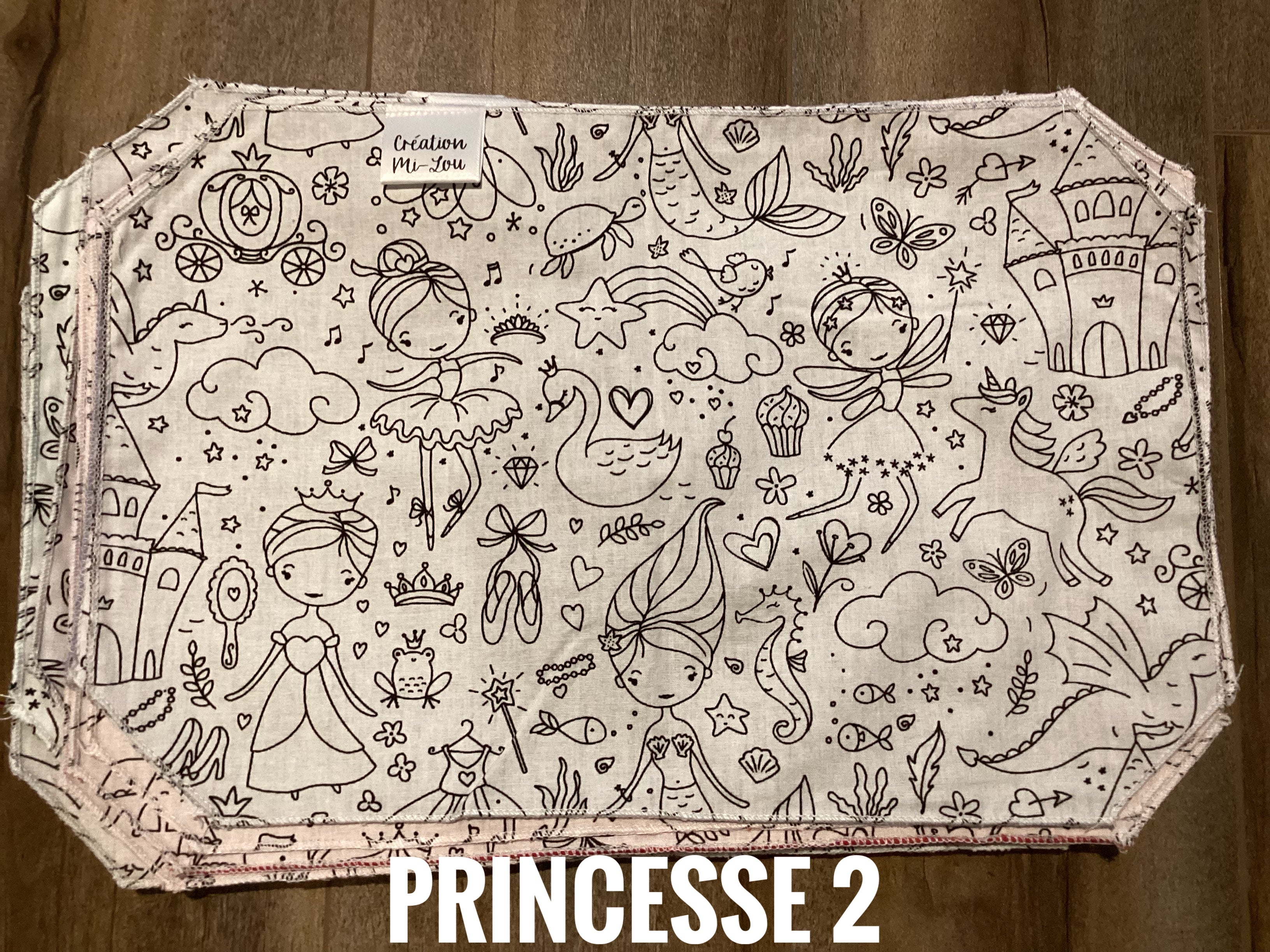 Napperon lavable 3 ans et plus