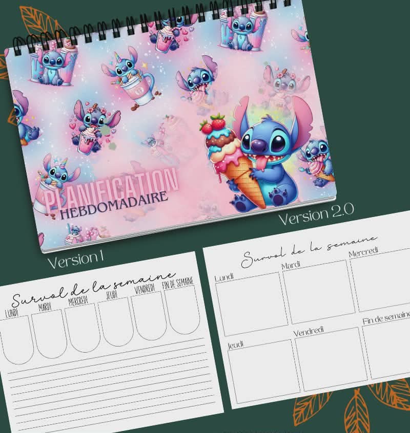 Planificateur hebdomadaire version 2.0