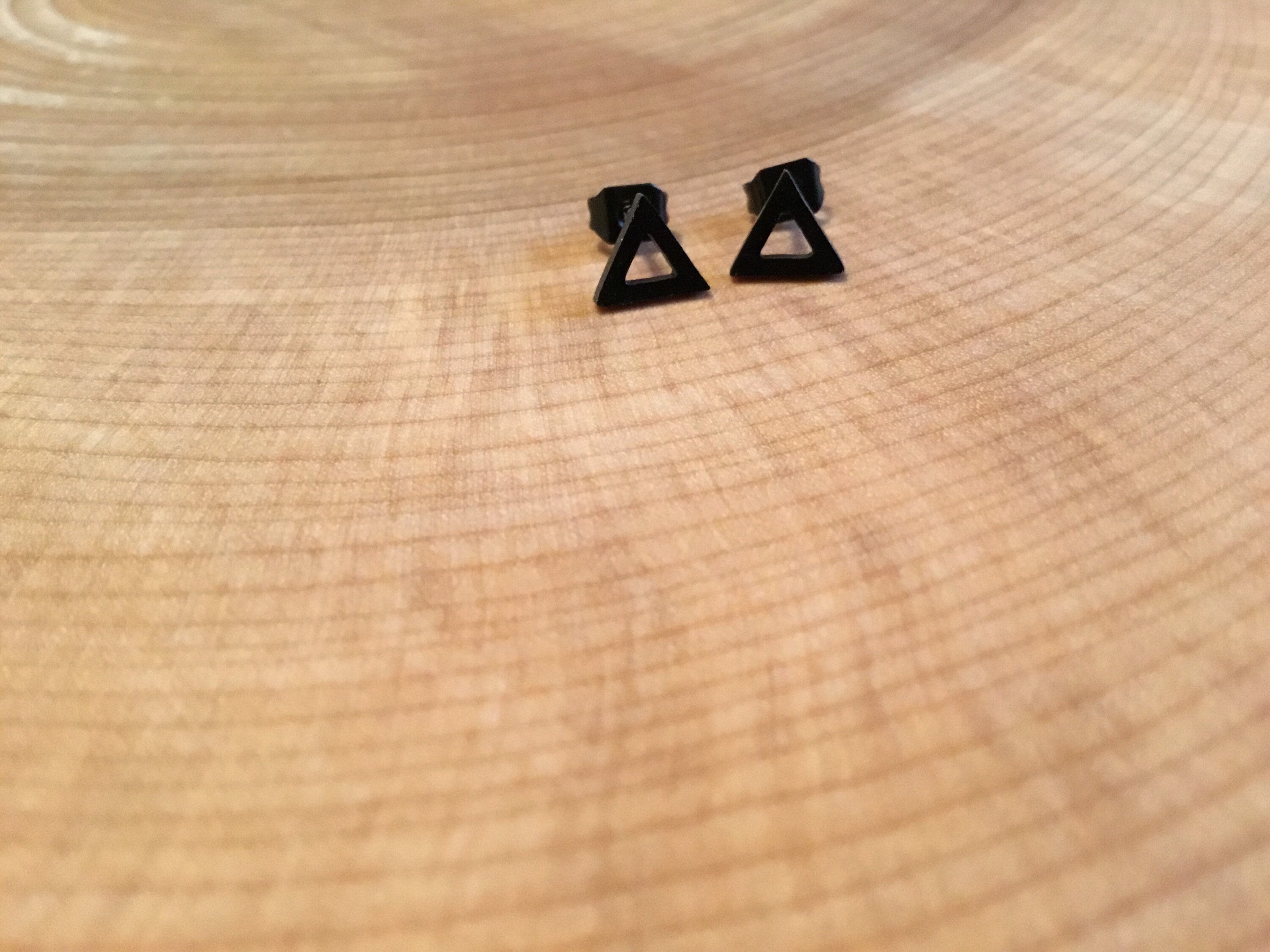 Minimalist stainless steel earrings