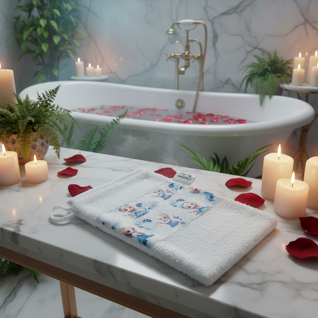 Mitaine de bain adulte