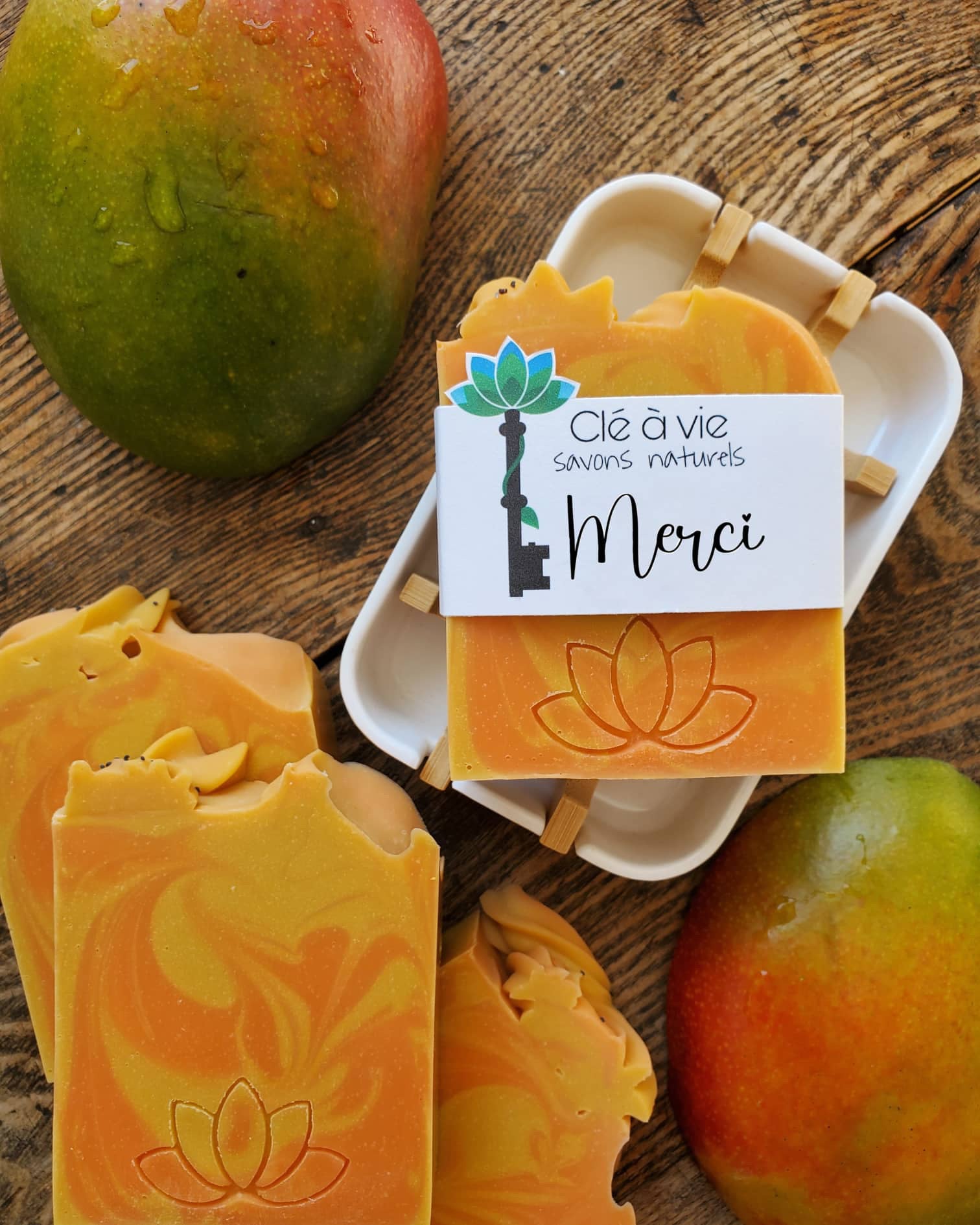 Mango papaya soap thank you
