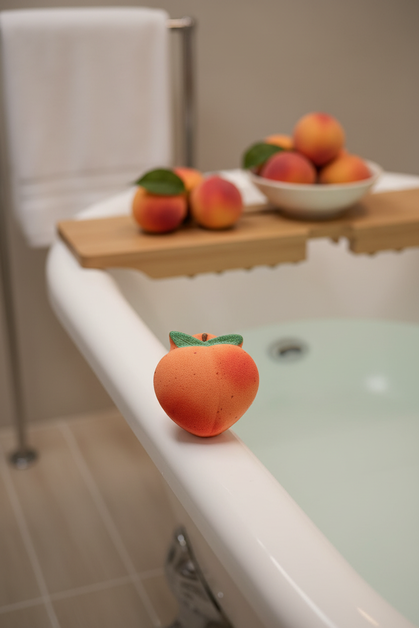 Bombe de bain pêche