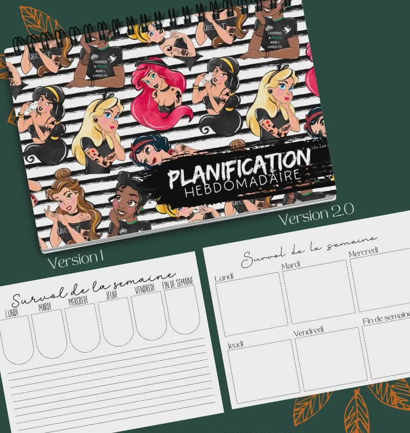 Planificateur hebdomadaire version 2.0