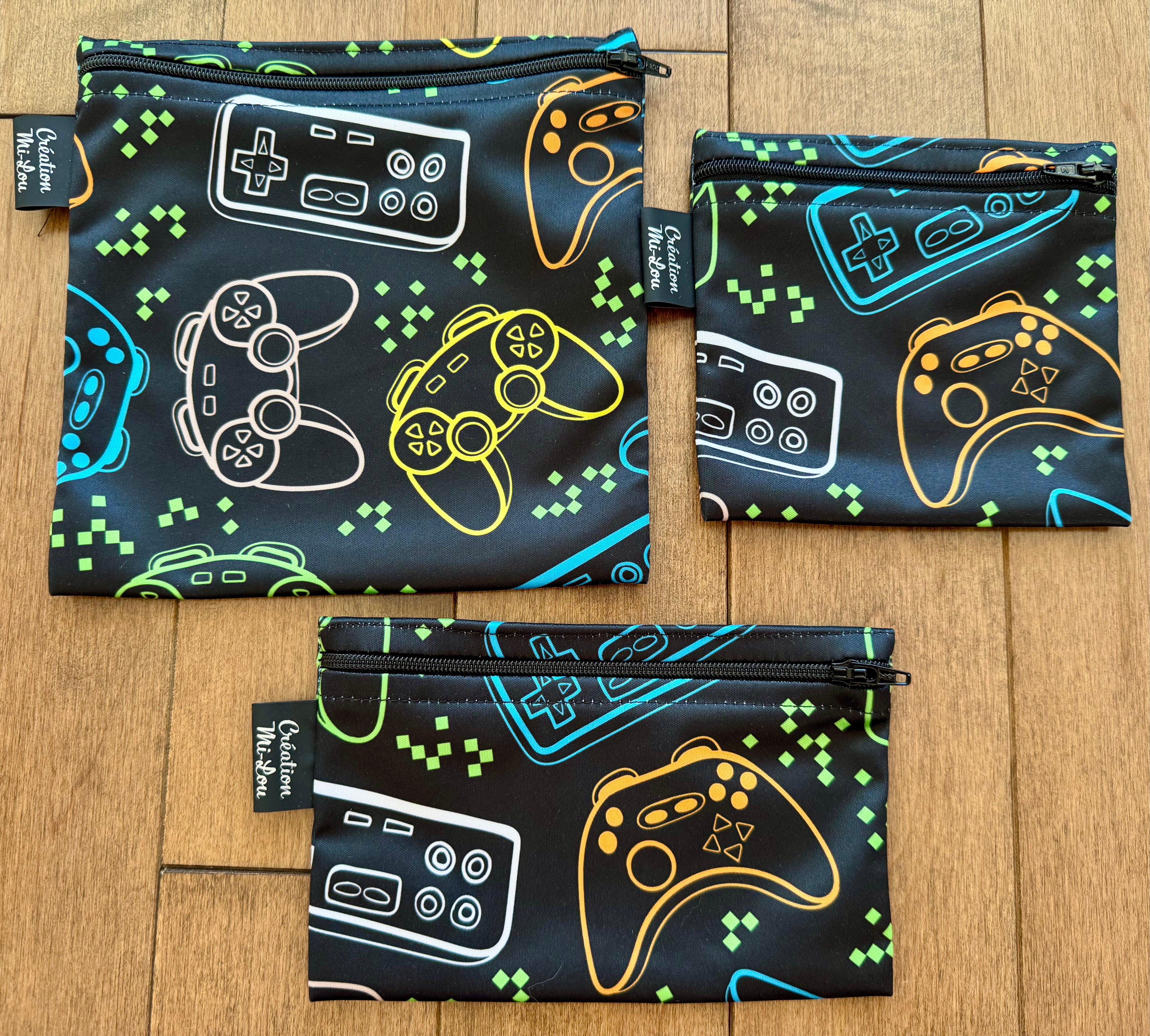 Sac à collation jeu vidéo