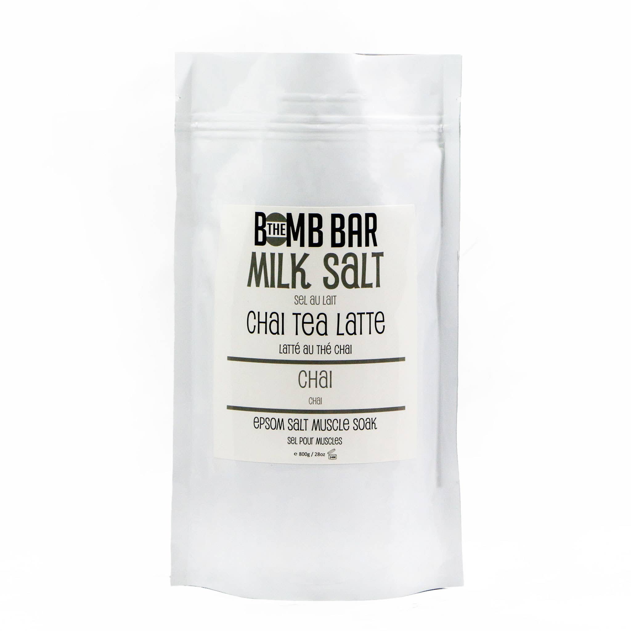 Bain -Sel de lait: Thé Chai Latte / 100g