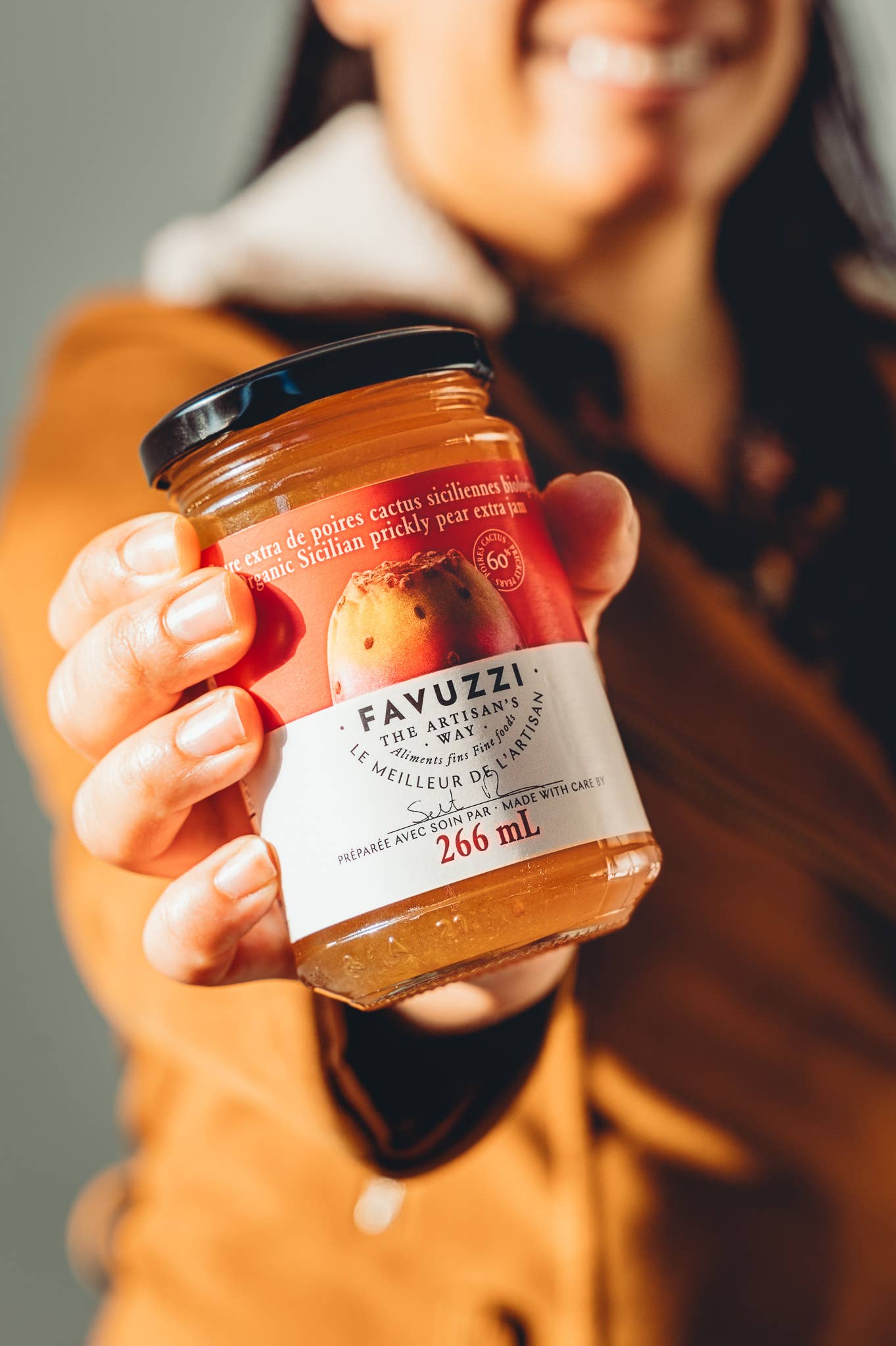 Confiture extra de poire cactus sicilienne biologique