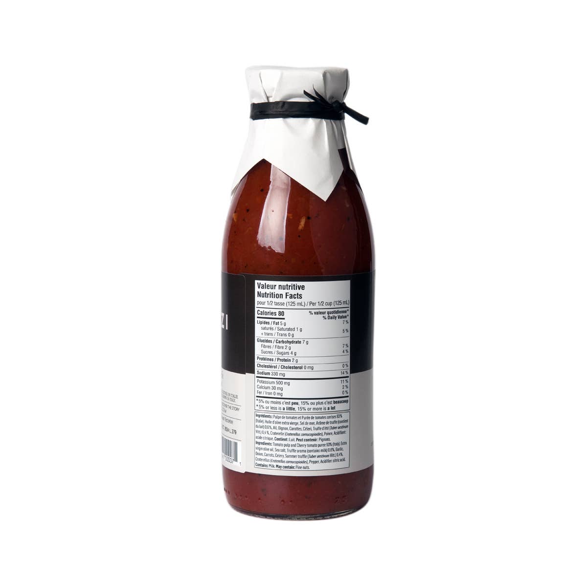 Sauce tomate à la truffe