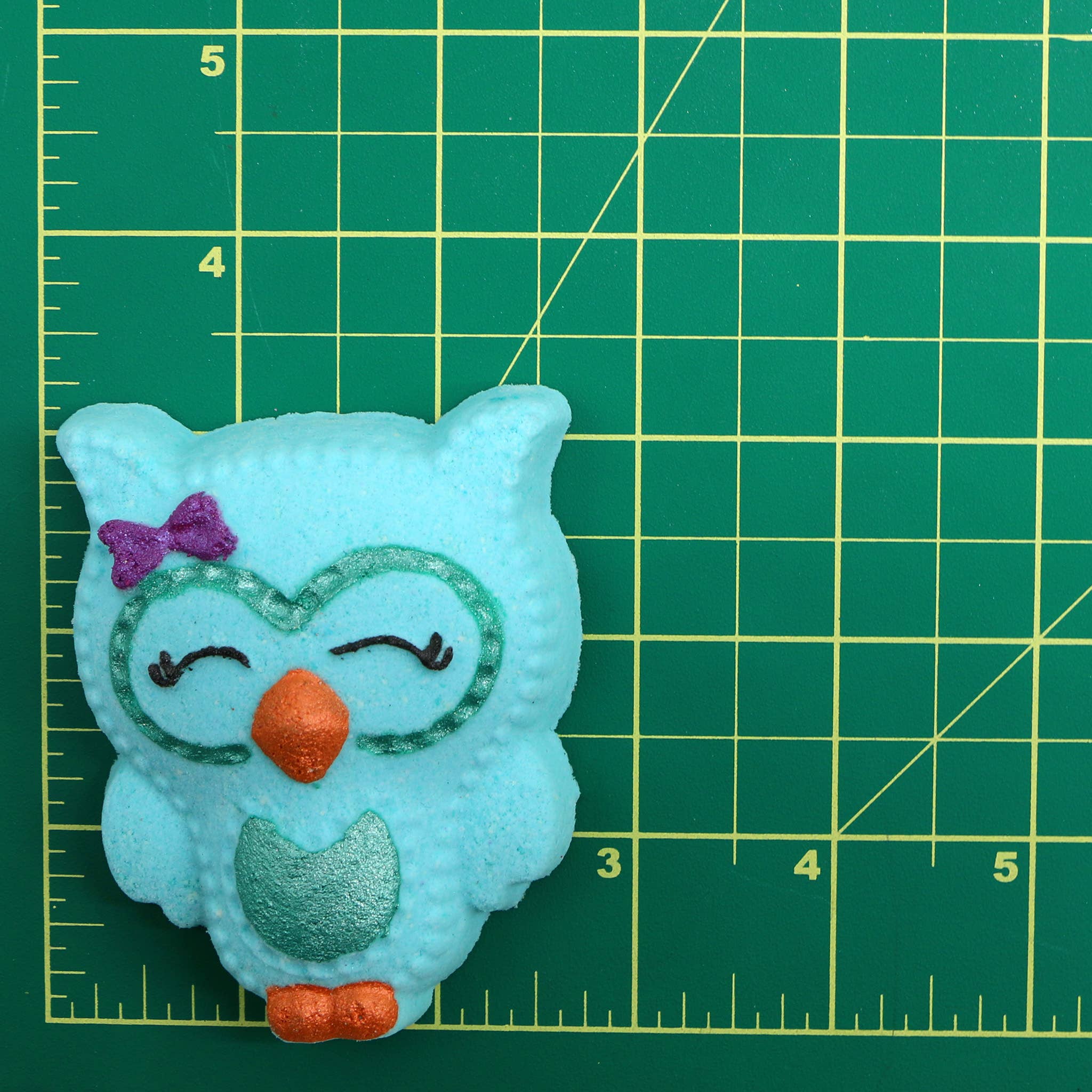 Mini - Hibou turquoise