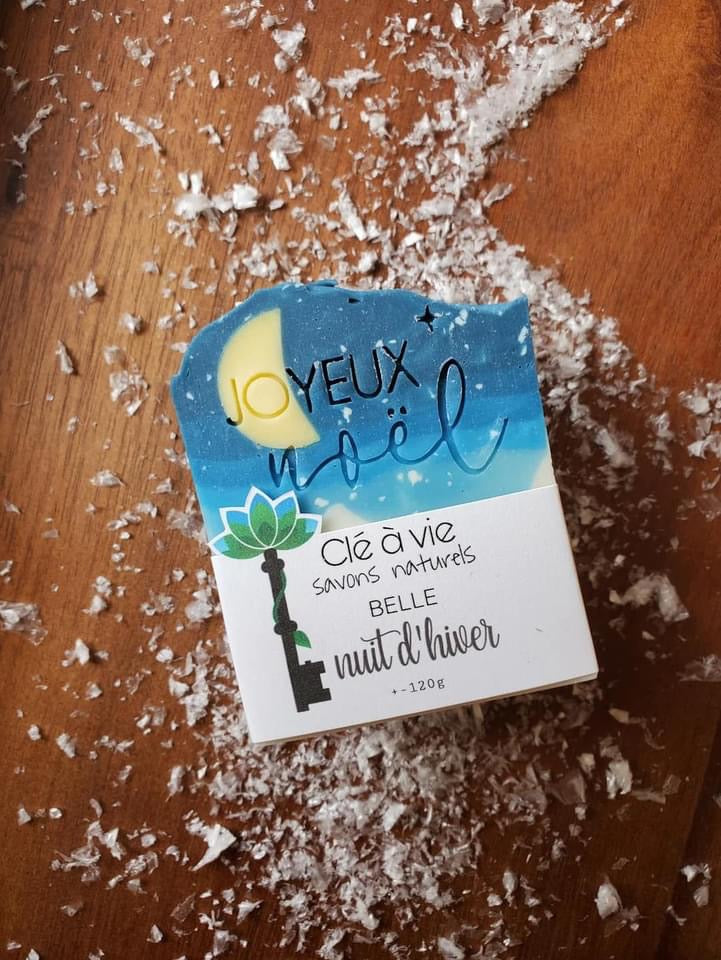 Winter Night Christmas Soap