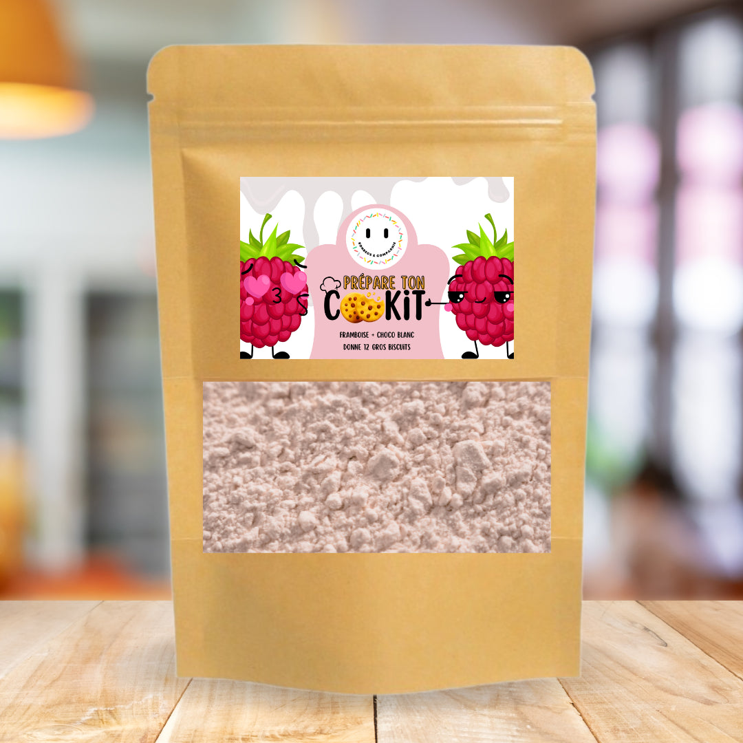 COOKIE MIX - RASPBERRY + WHITE CHOCO