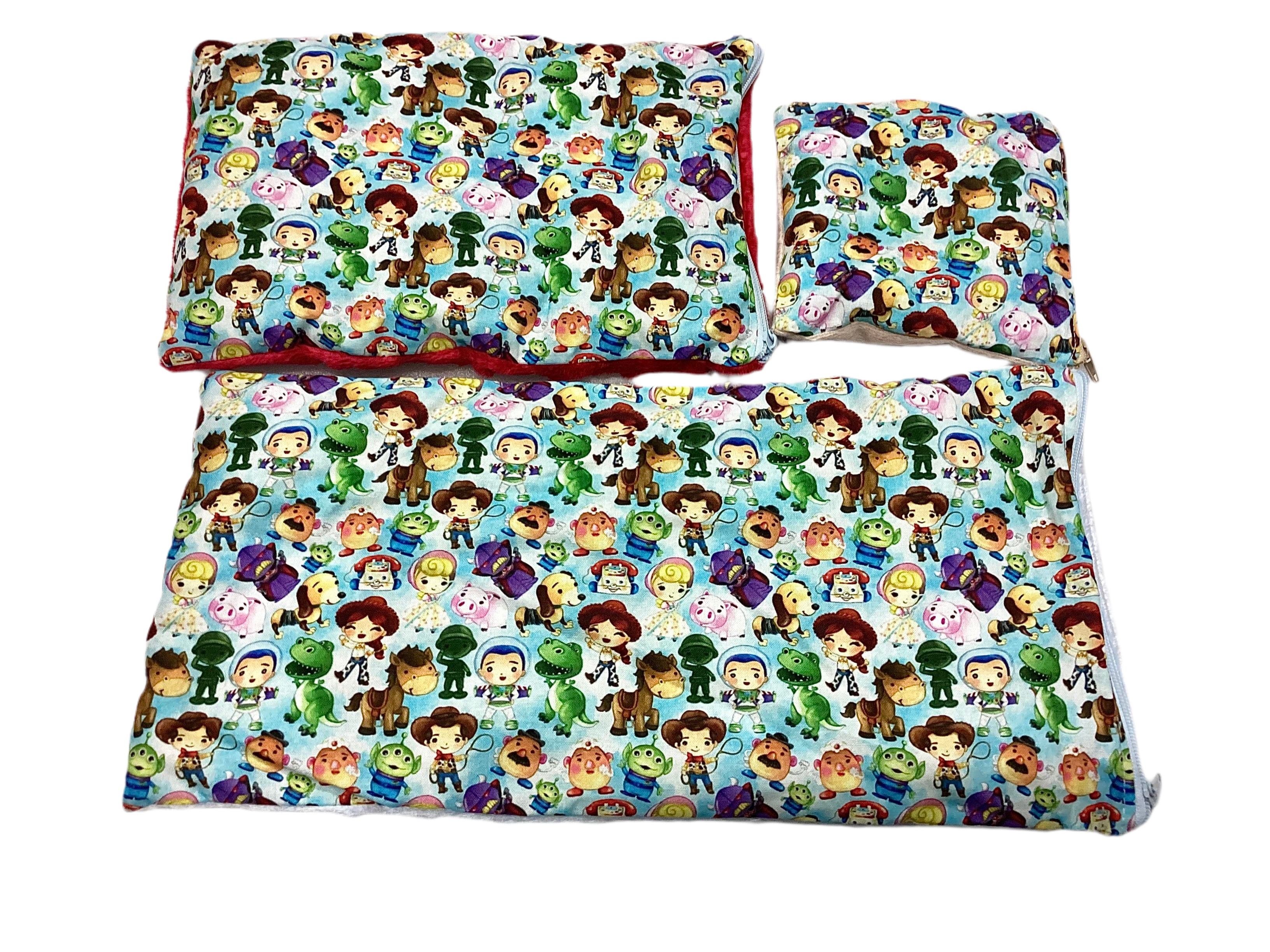 Sac chauffant histoire jouets