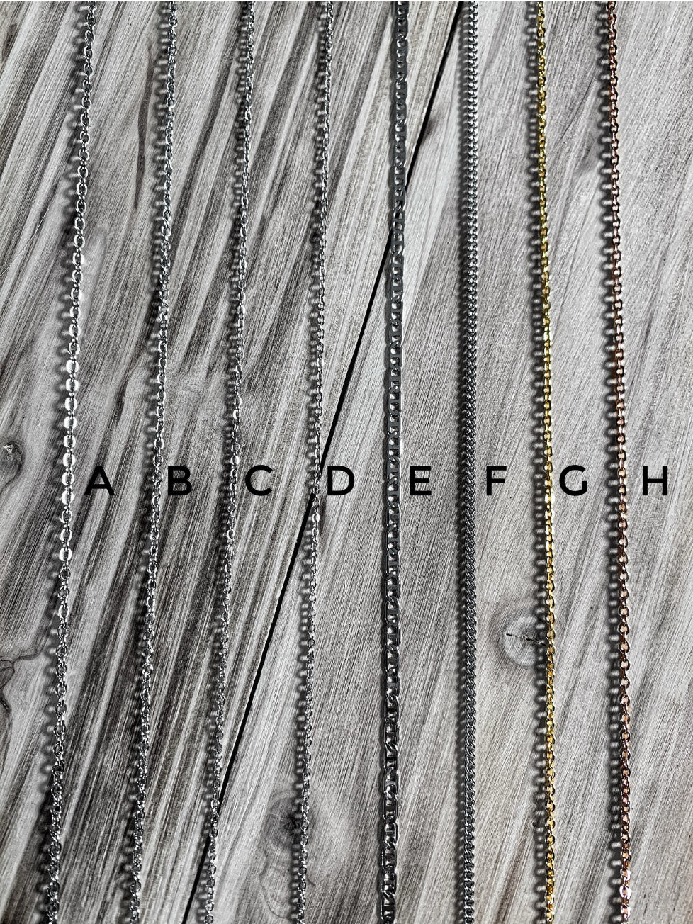 Chain without pendant
