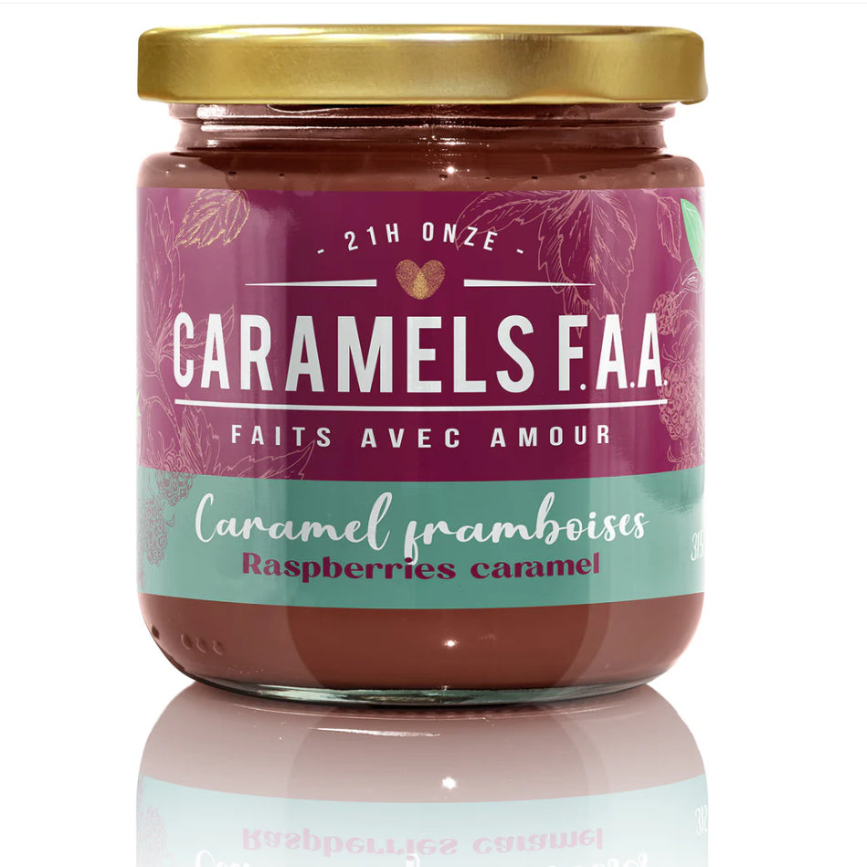 Caramel framboise