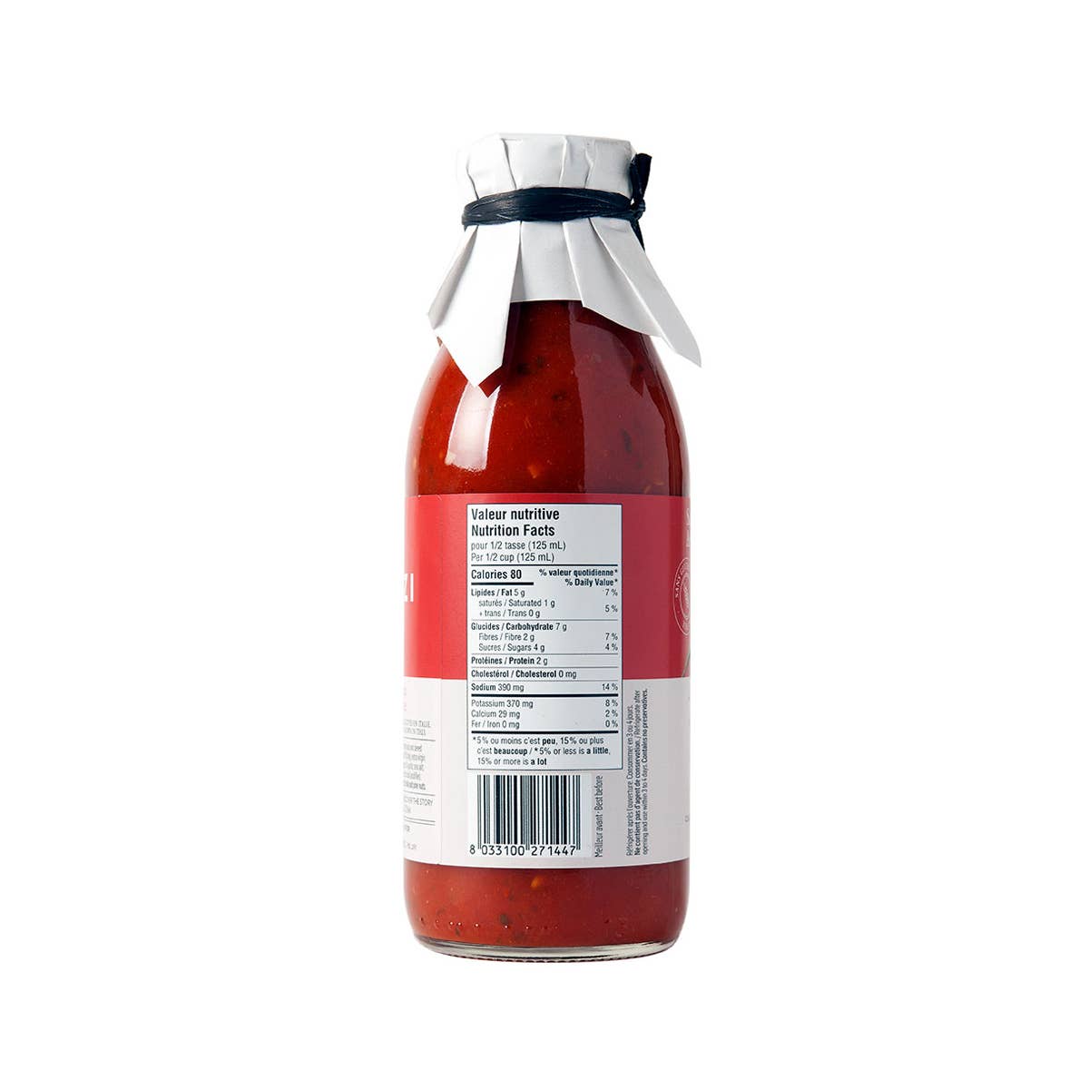 Sauce Arrabbiata (piment)
