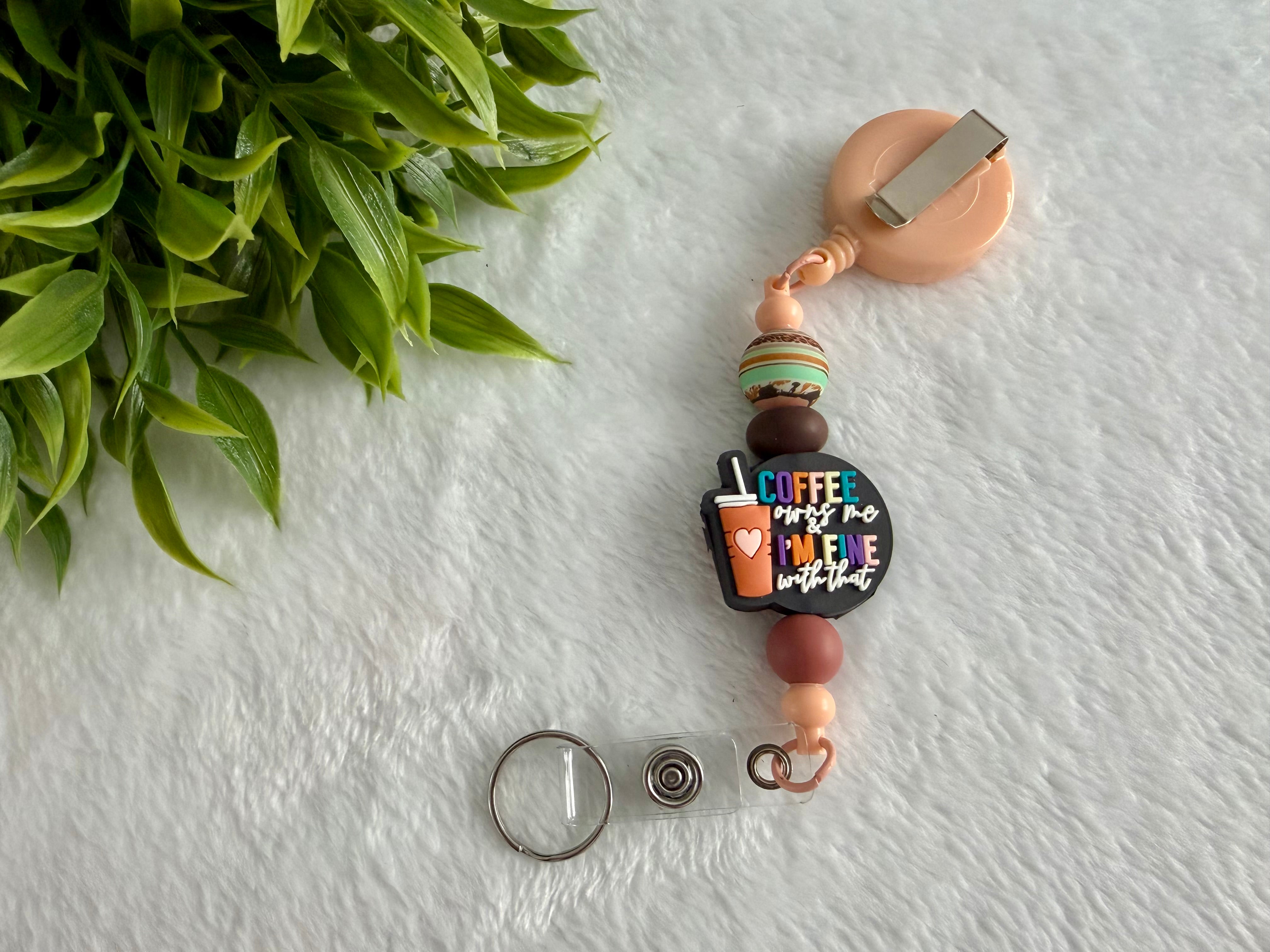 Attache rétractable café