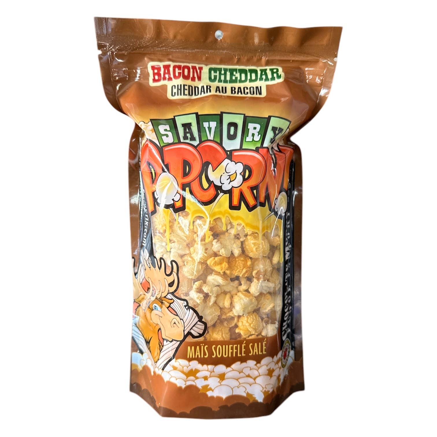 NOUVEAU Popcorn Savoureux - BACON CHEDDAR: 55g