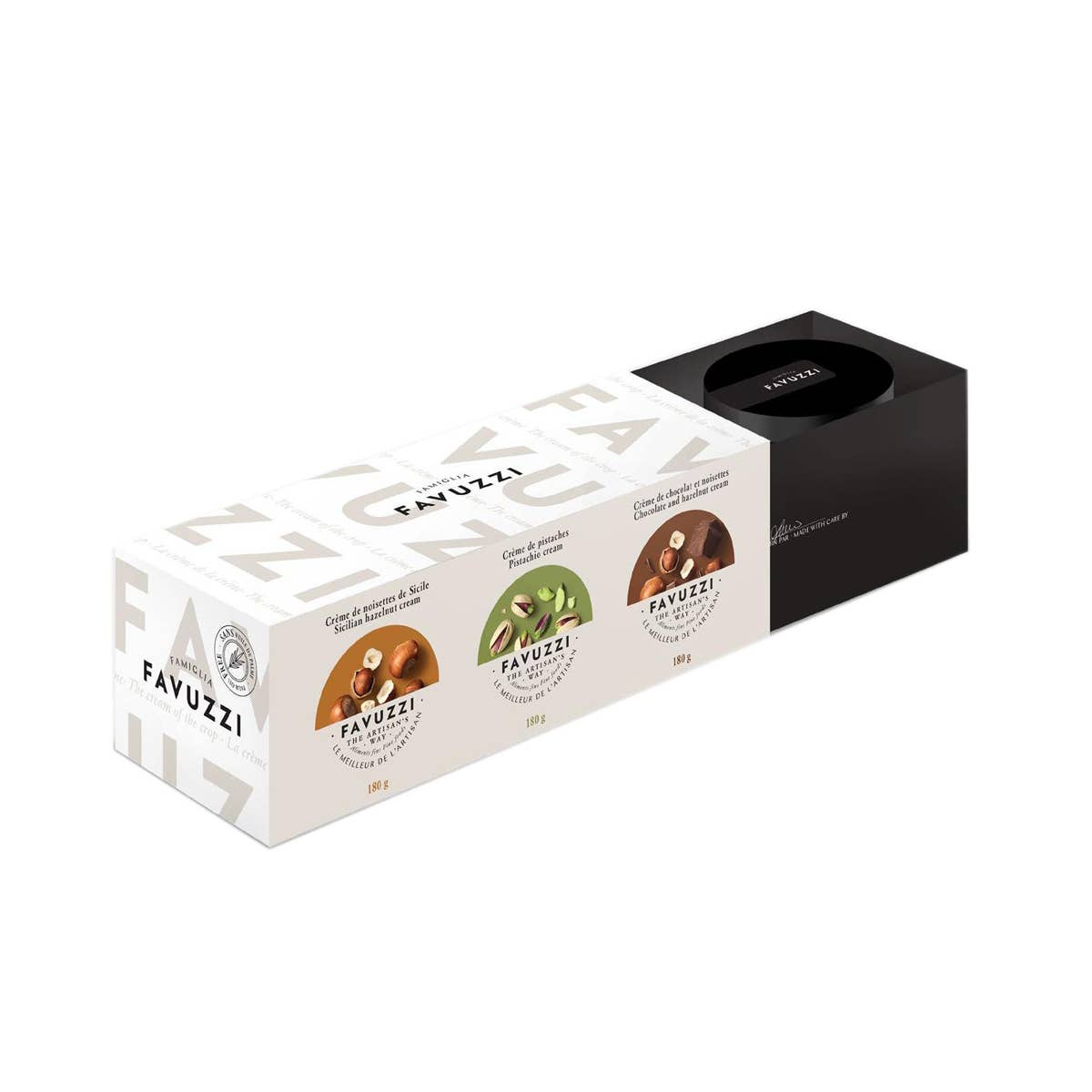 Coffret Cadeau Trio de Crèmes Favuzzi, 3x180g