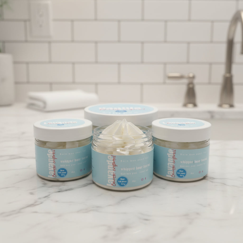 Beurre corporel fouetté au choix 90g.