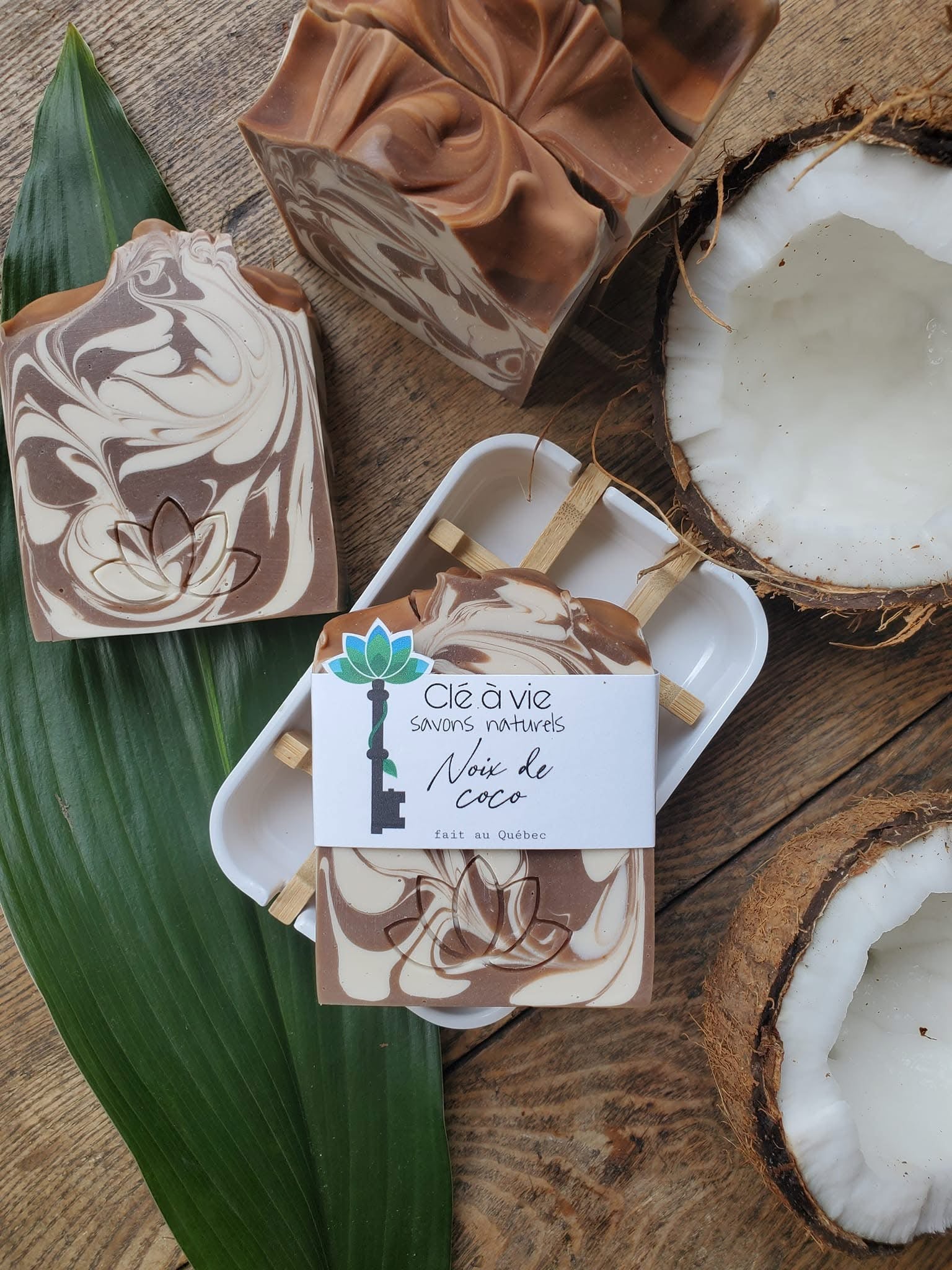 Savon noix de coco