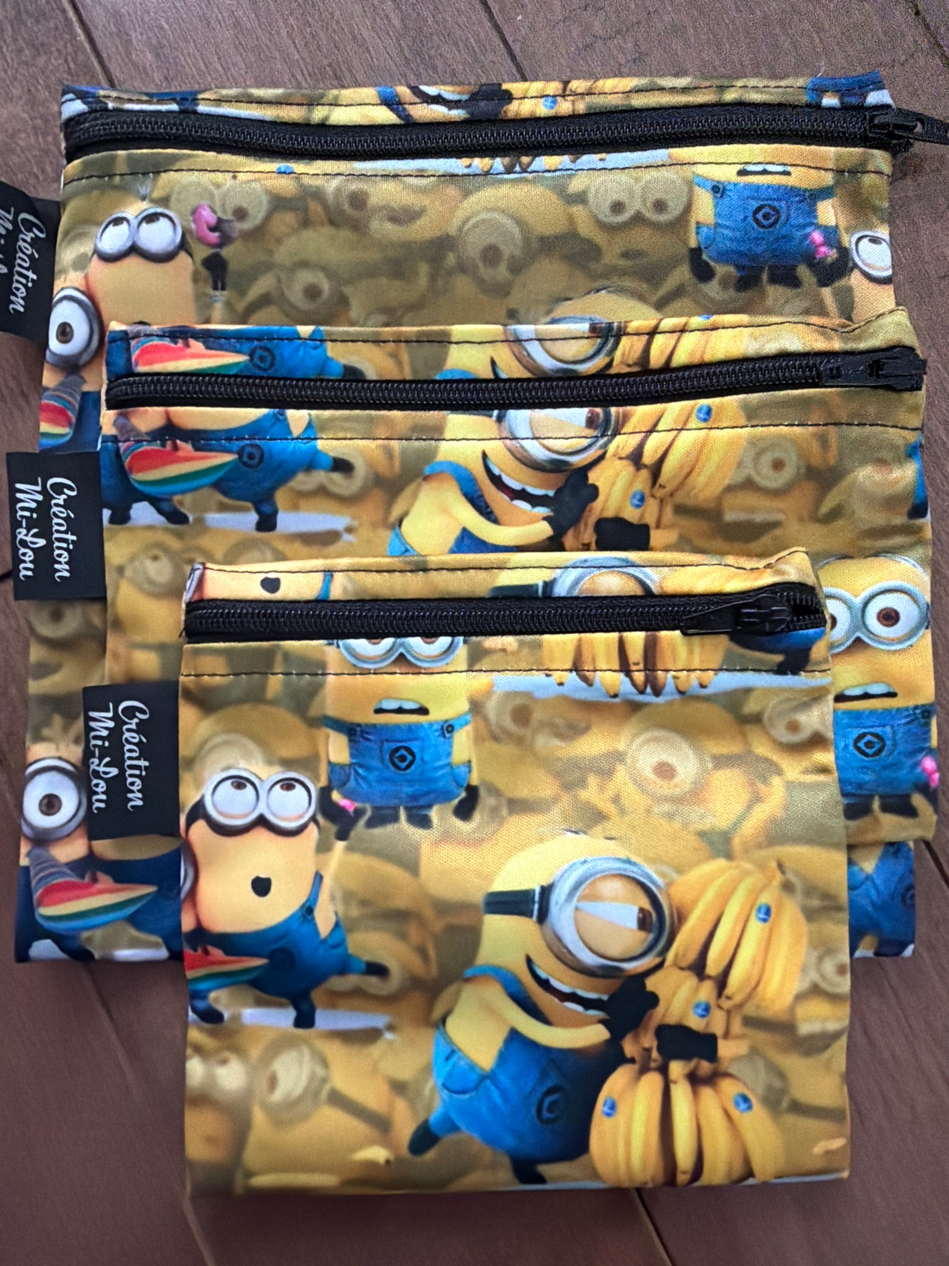 Sac à collation bonhomme jaune