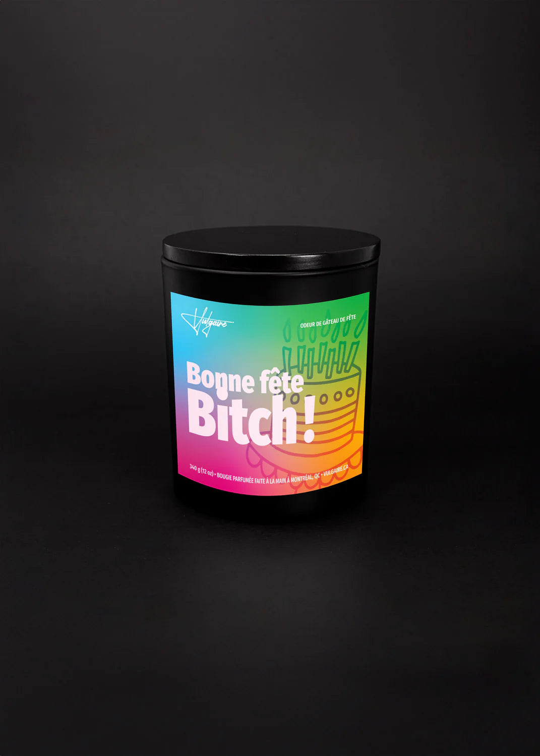 Bougie Bonne fête Bitch!