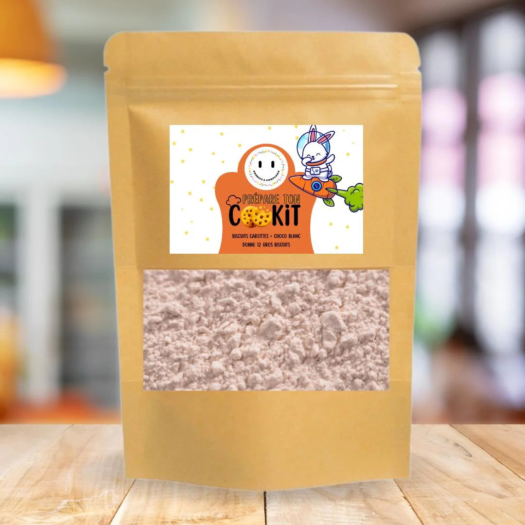 MÉLANGE À BISCUITS - CAROTTES + CHOCO BLANC