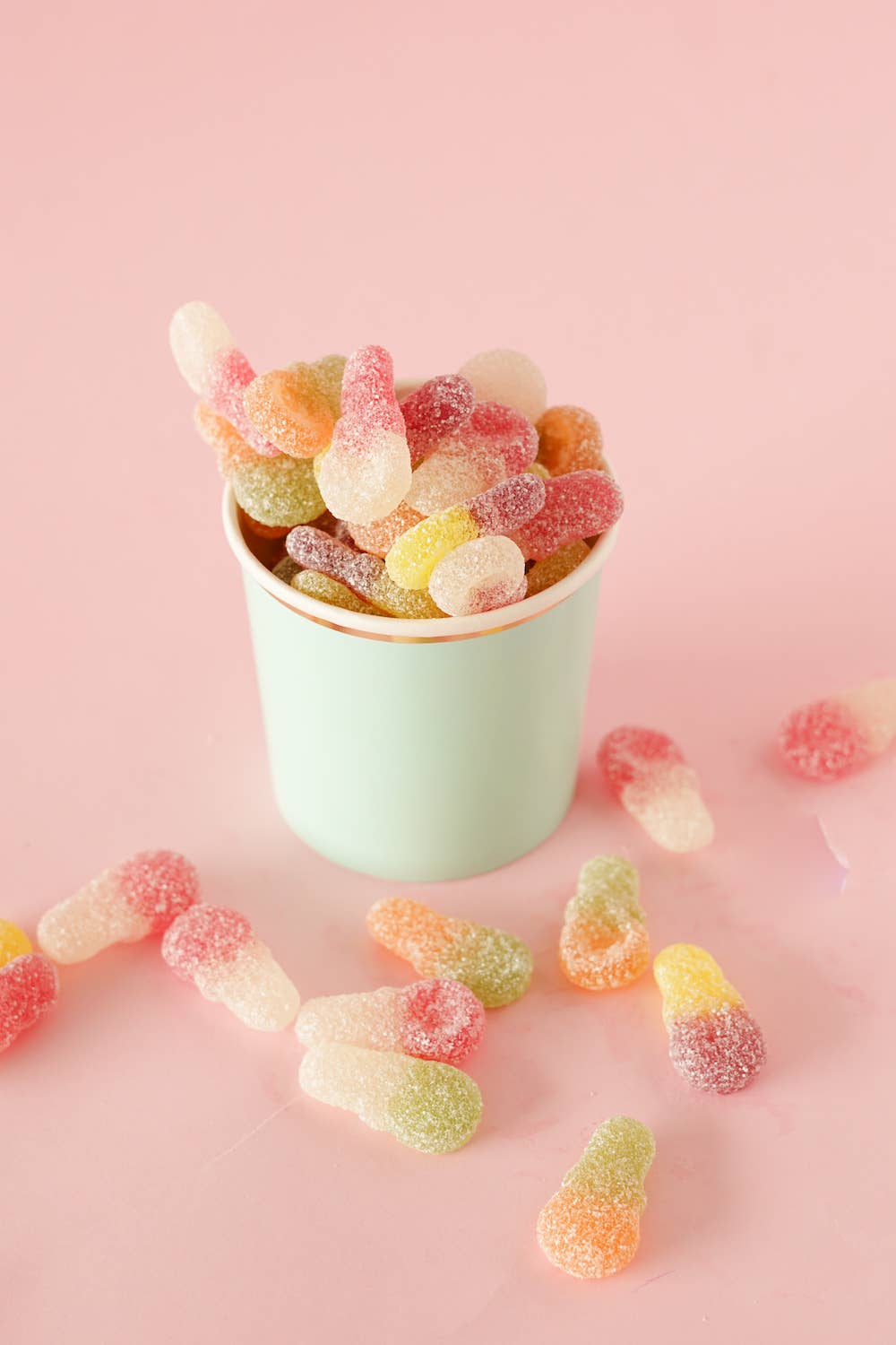 Minis sorbets végétaliens et fruitées - Bonbons gélifiés