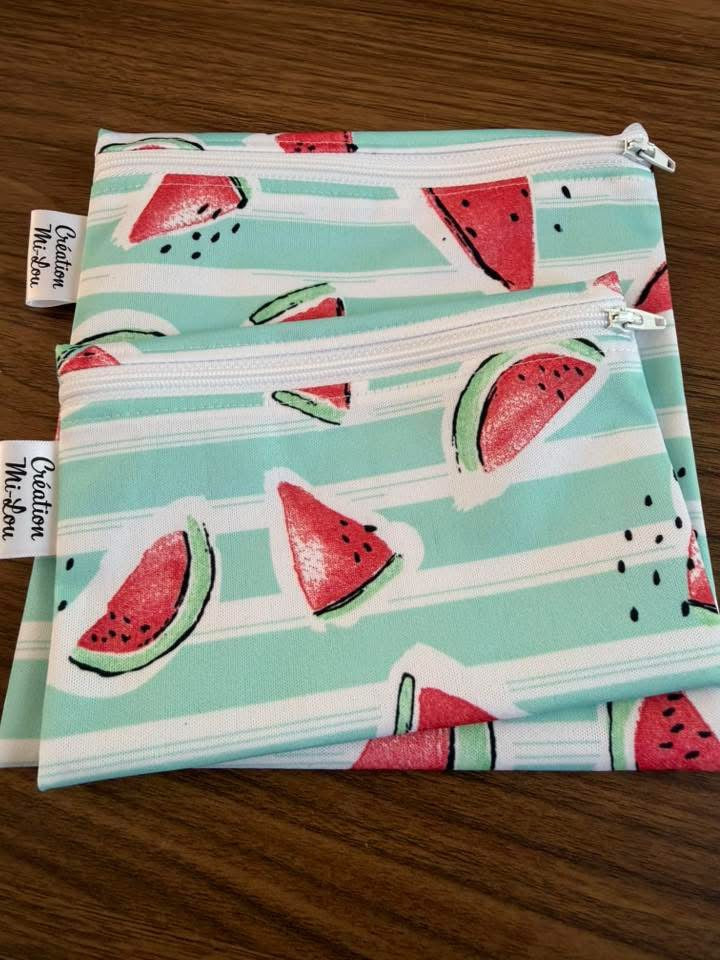 Sac à collation melon d’eau