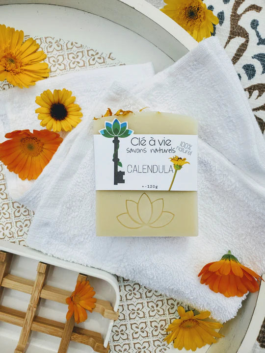 Natural calendula soap