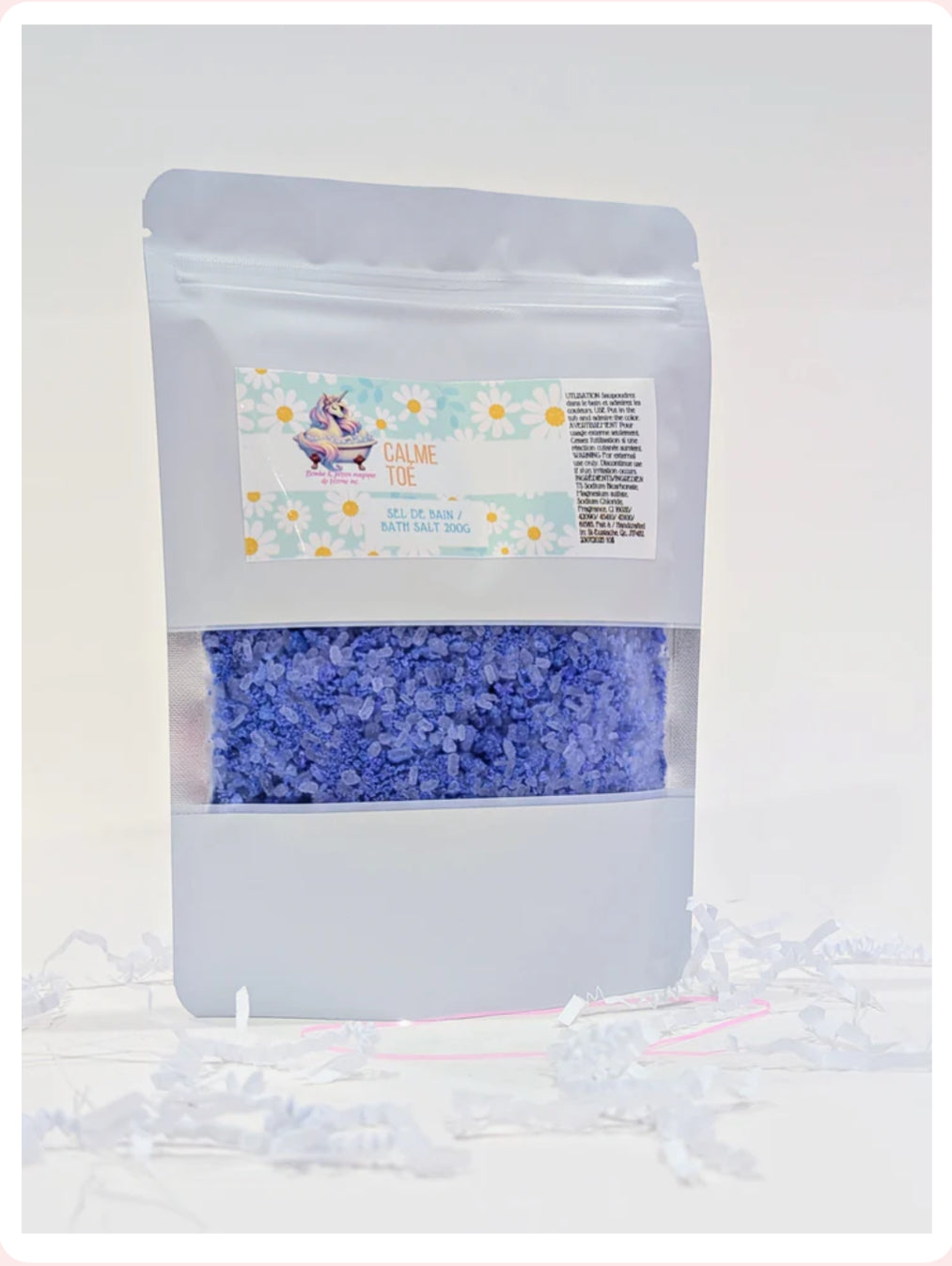 Sel de bain fragrance calme toé