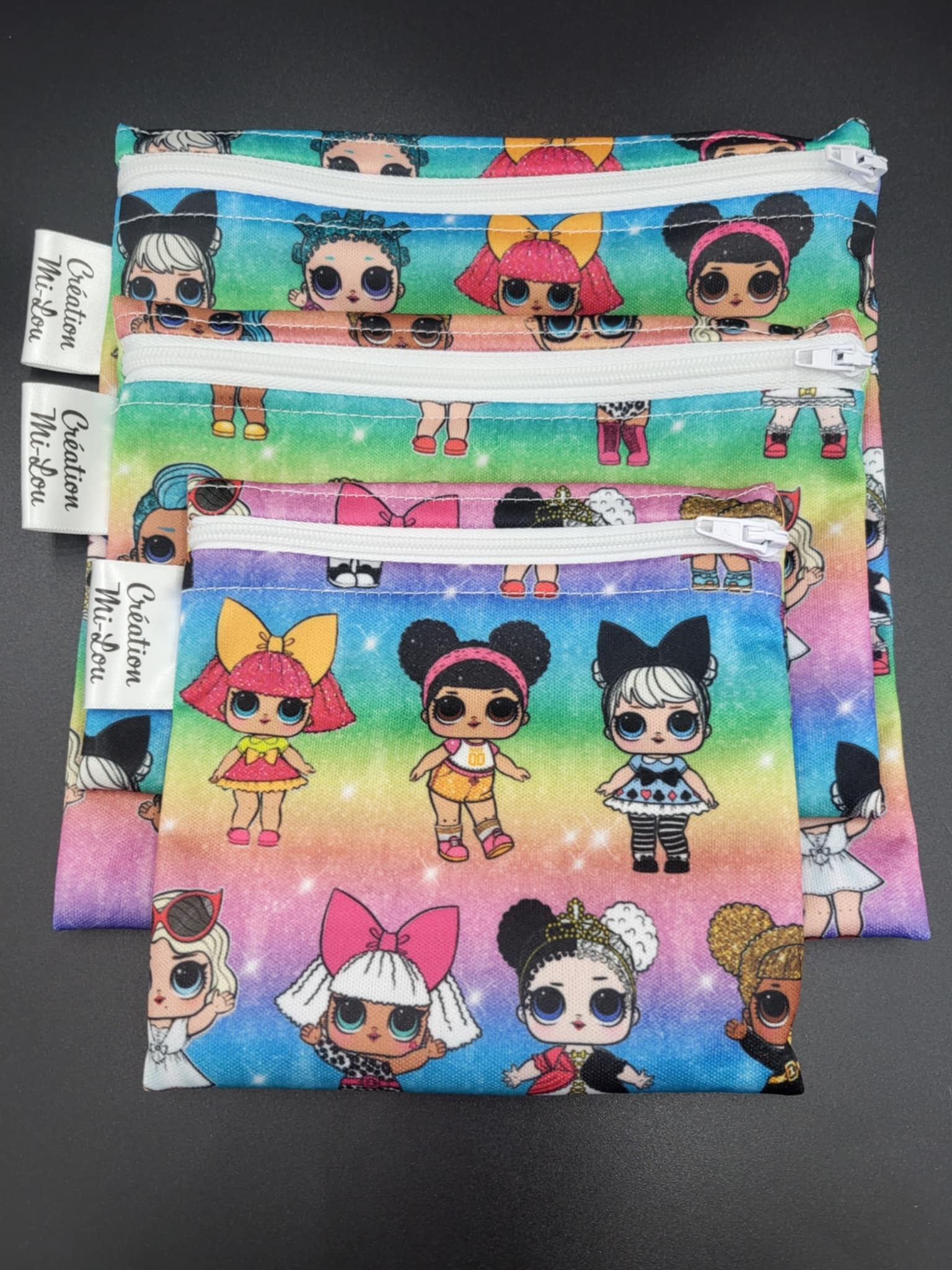 Sac à collation poupées