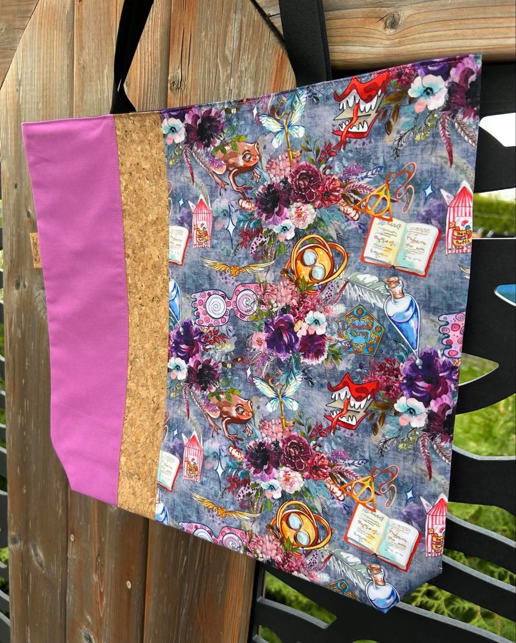 Sac fourre tout en tissus petit sorcier 🧙