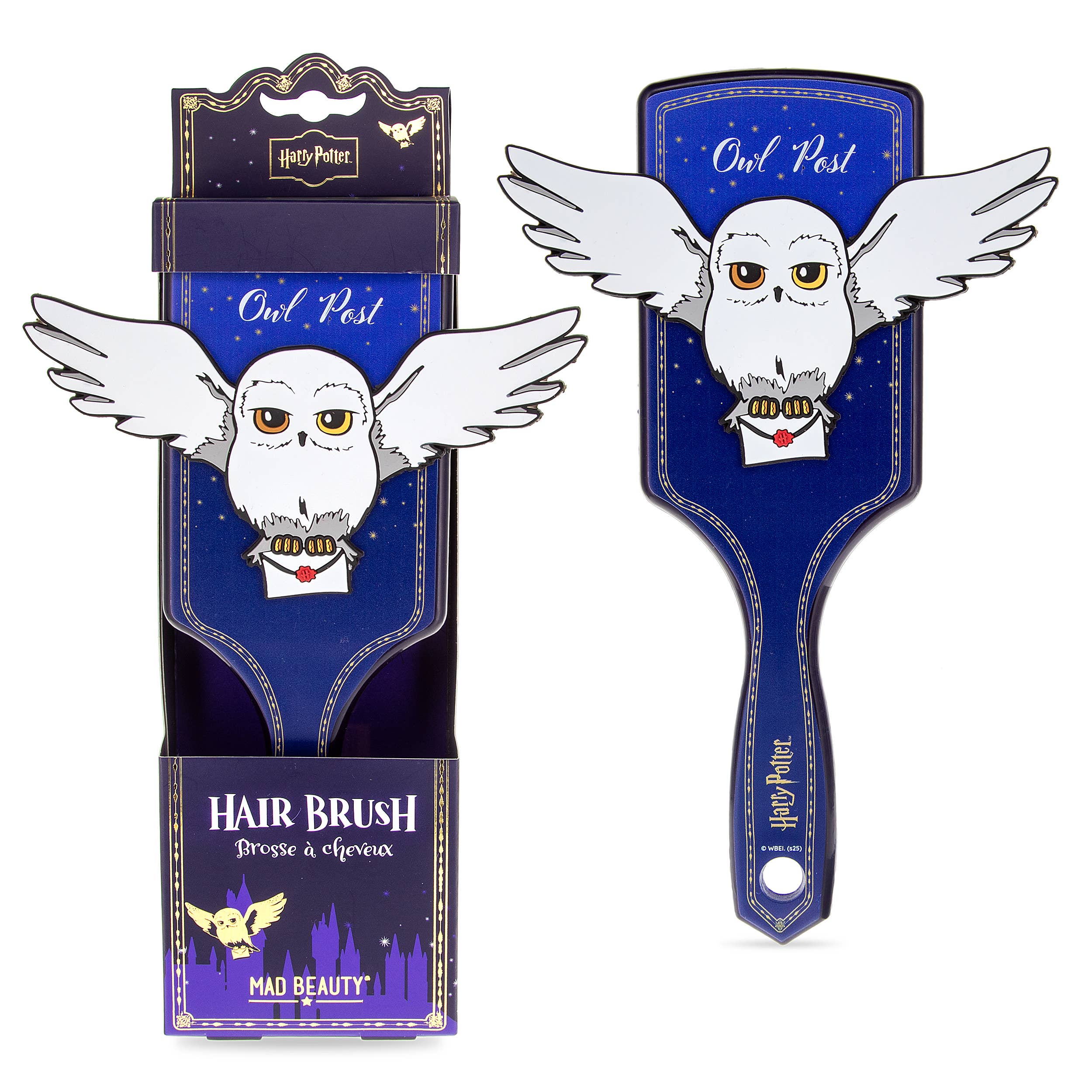 Brosse à cheveux Harry Potter Hedwige