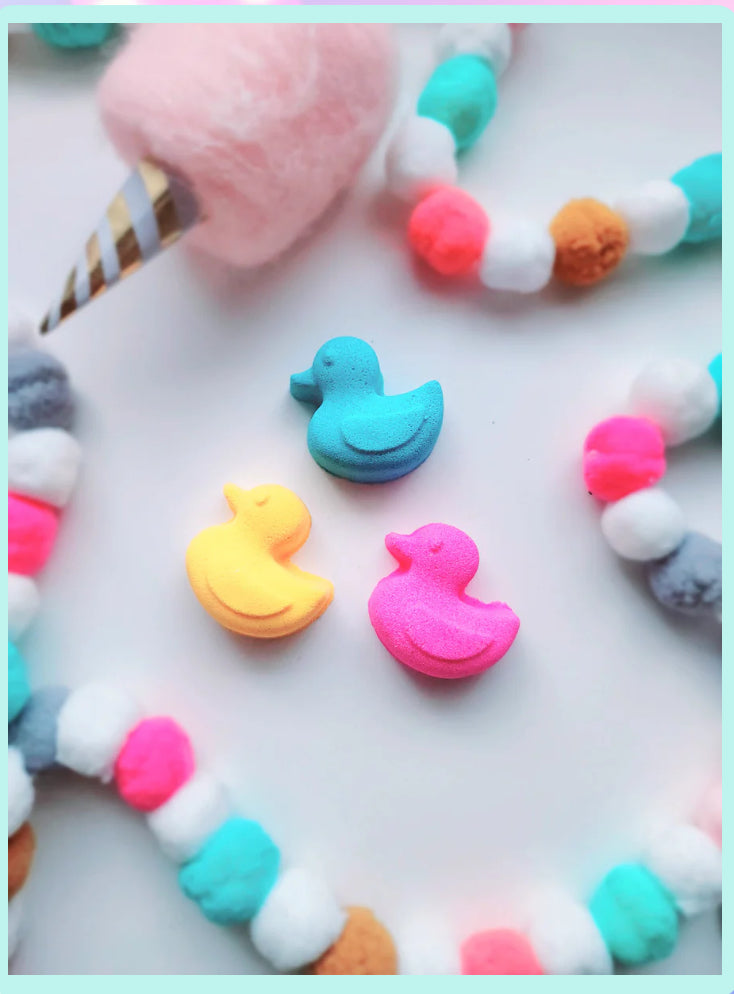 Bombe de bain moussante canard