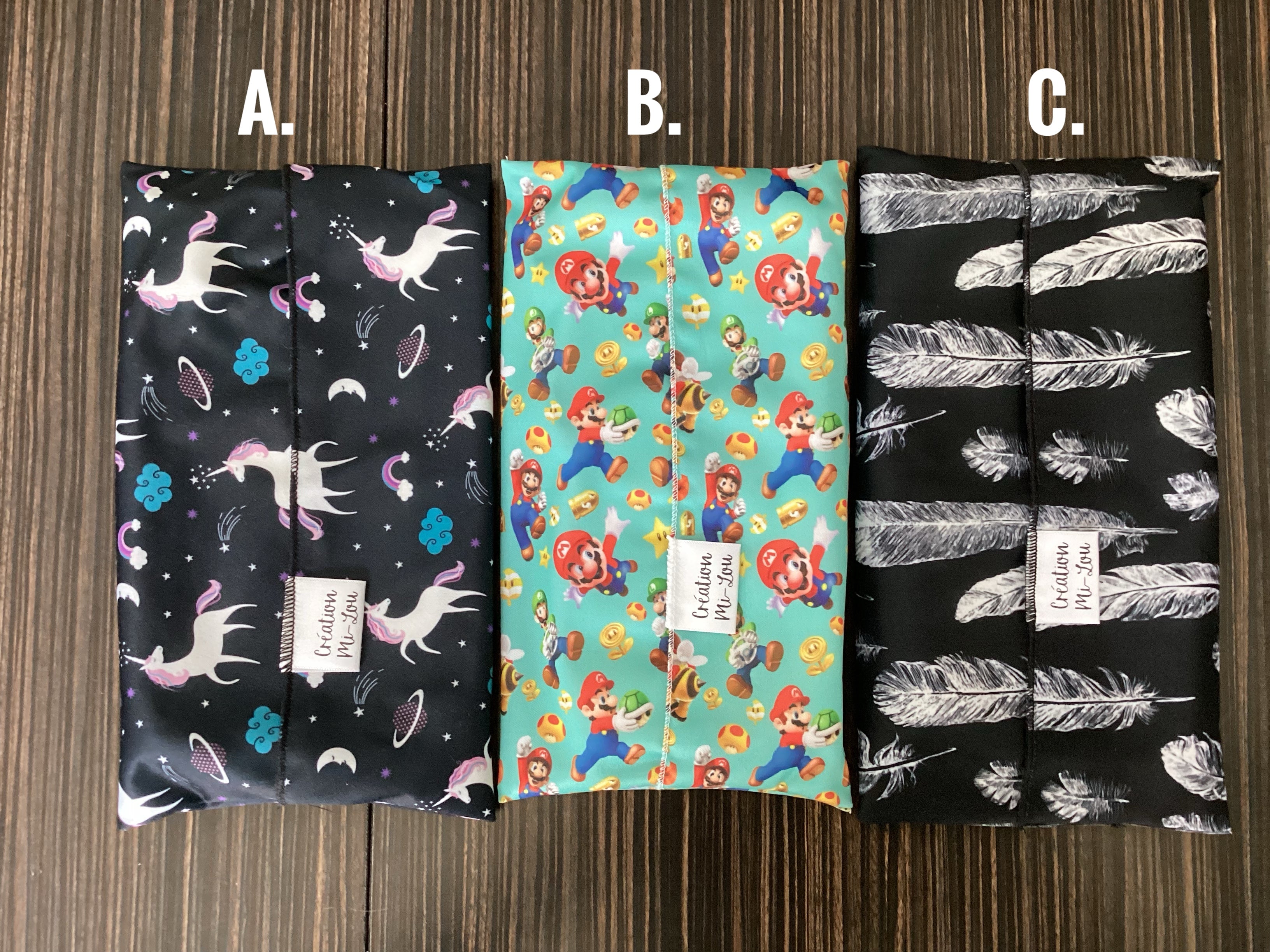 Washable handkerchiefs case and 8 handkerchiefs ♻️