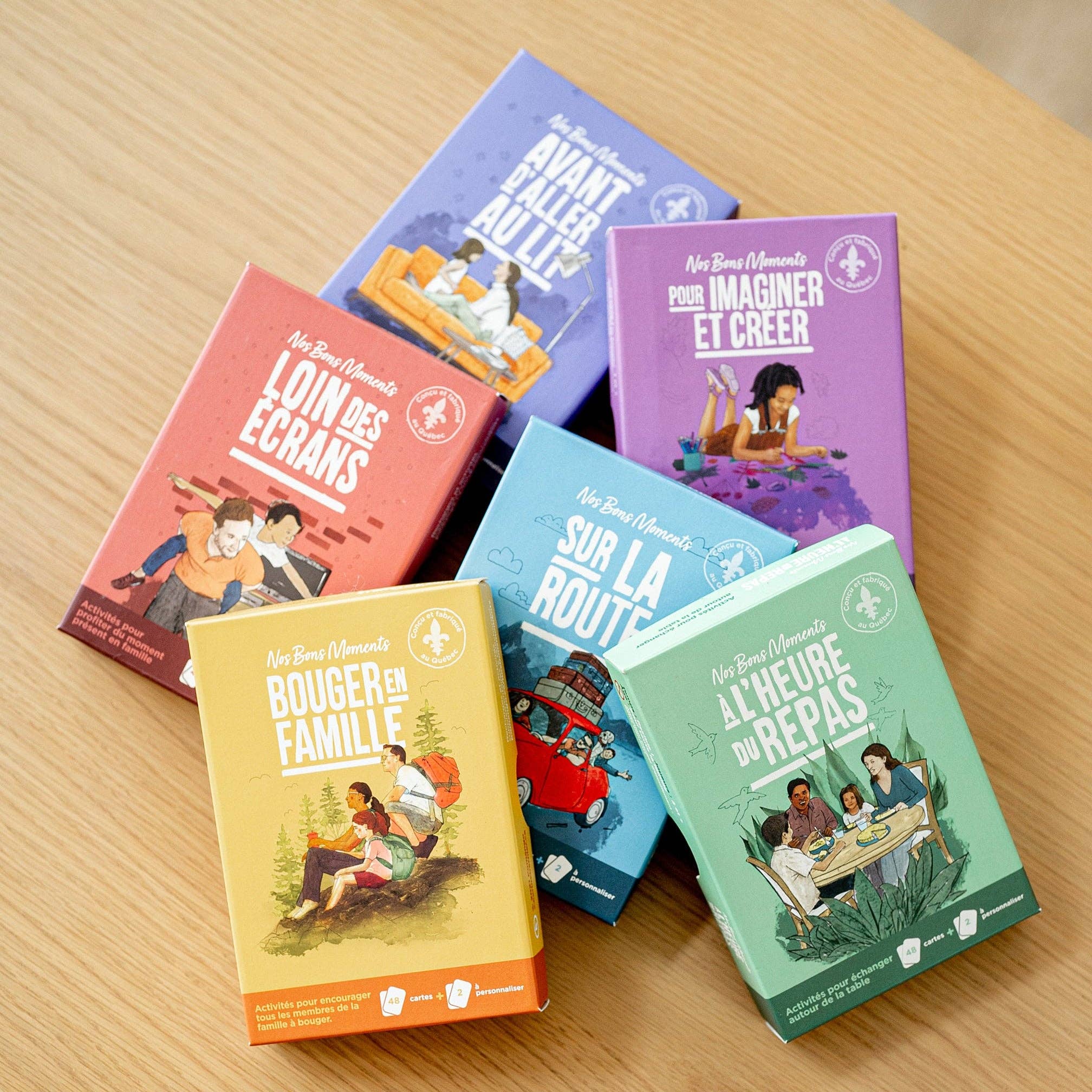 ENSEMBLE DE 6 JEUX - COLLECTION NOS BONS MOMENTS