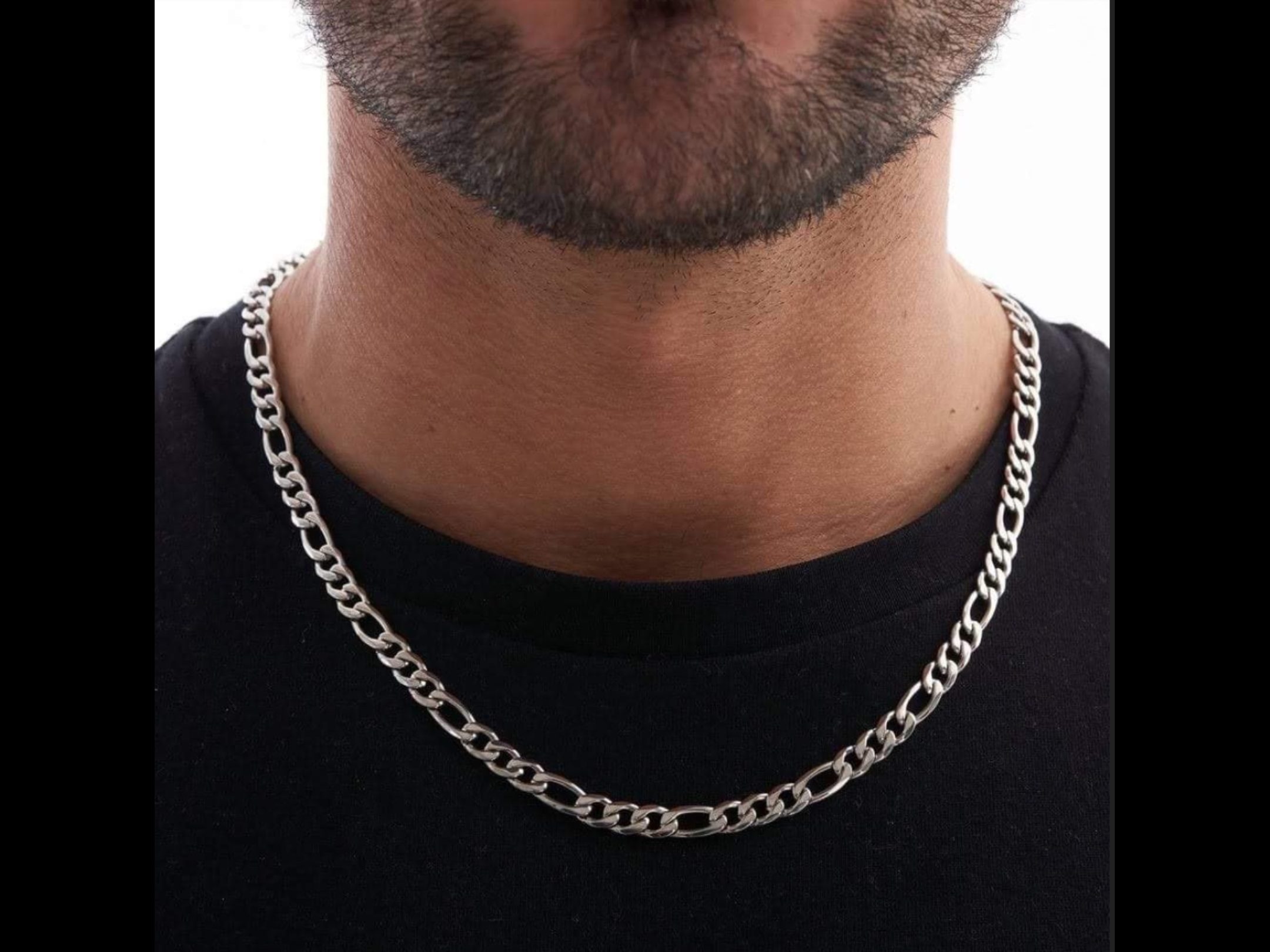 Chaine figaro en inox