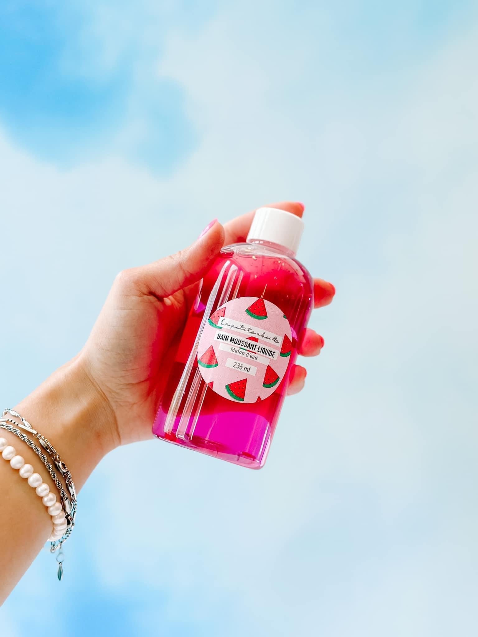 Watermelon bubble bath