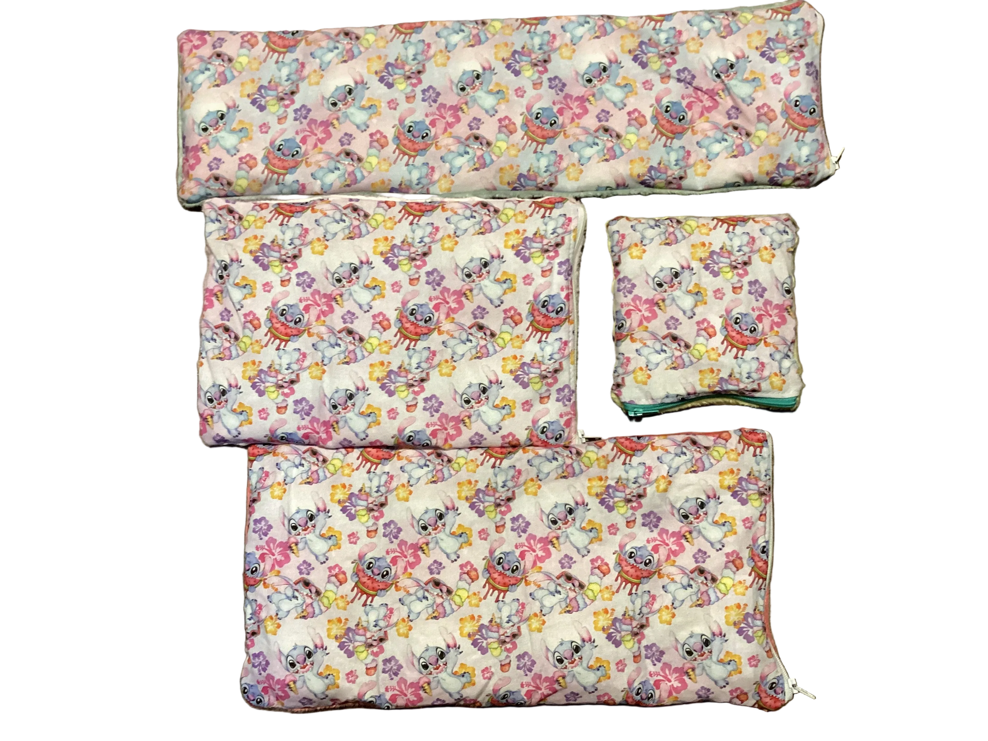 Sac chauffant extraterrestre bleu melon et crème glacée