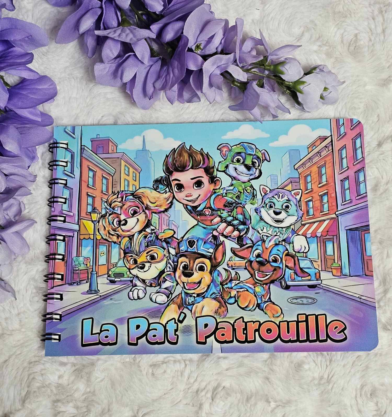 Livre de dessin chien