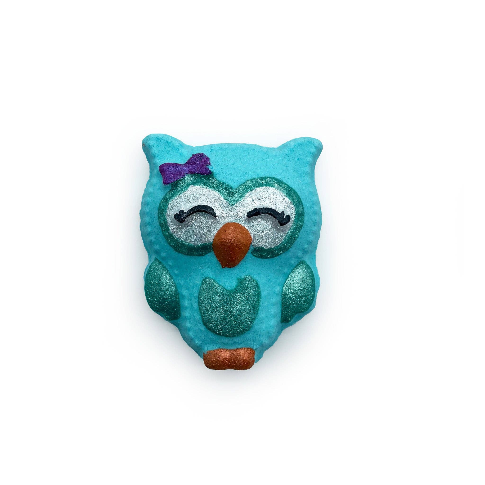 Mini - Hibou turquoise
