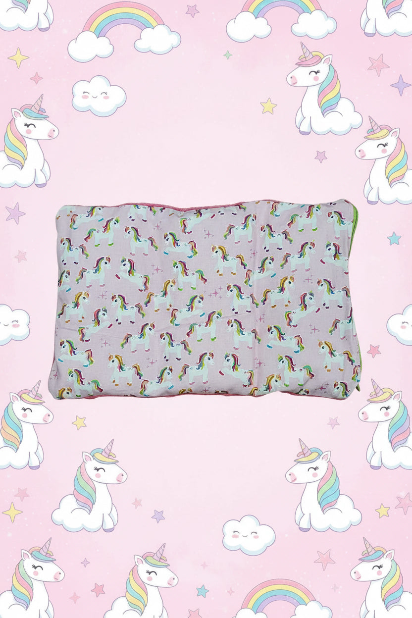 Sac chauffant licorne