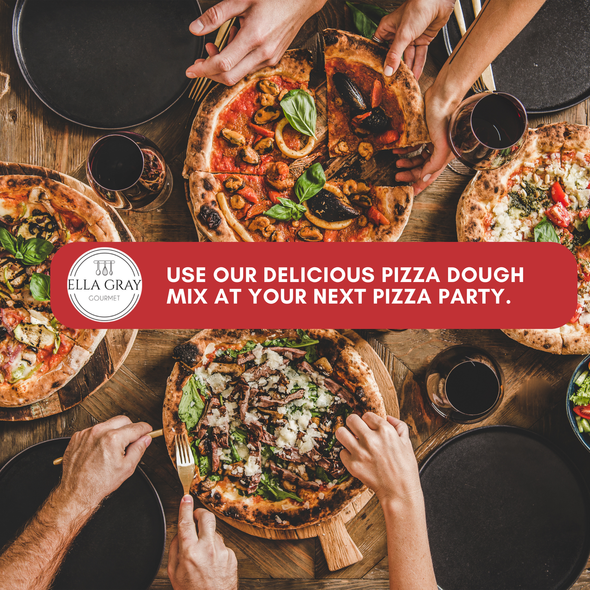 Mélange de pâte à pizza