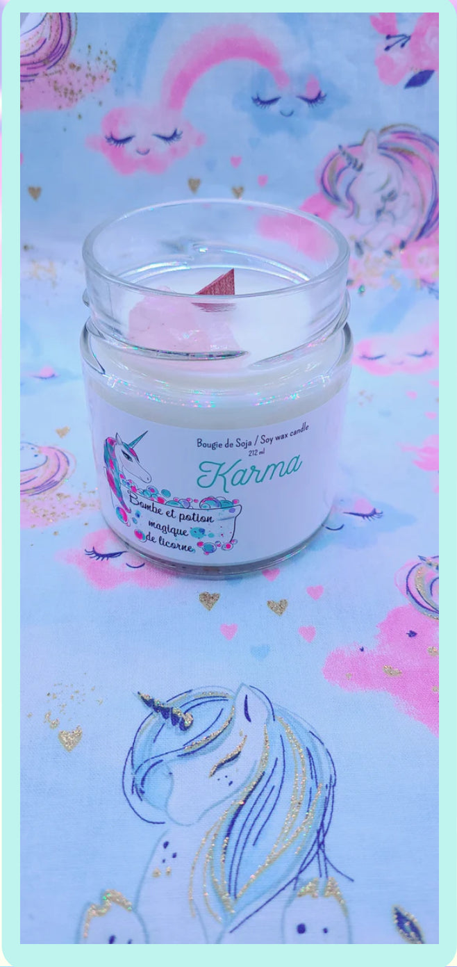 Soy candle various fragrances 212ml