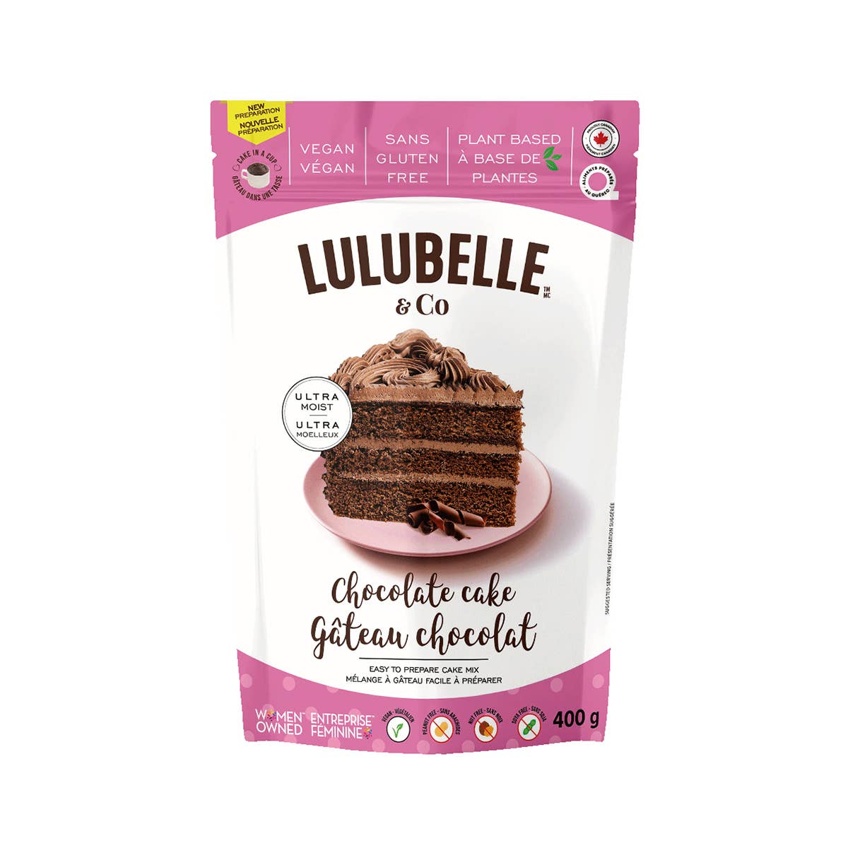 Mélange à Gâteau au Chocolat Sans Gluten Lulubelle
