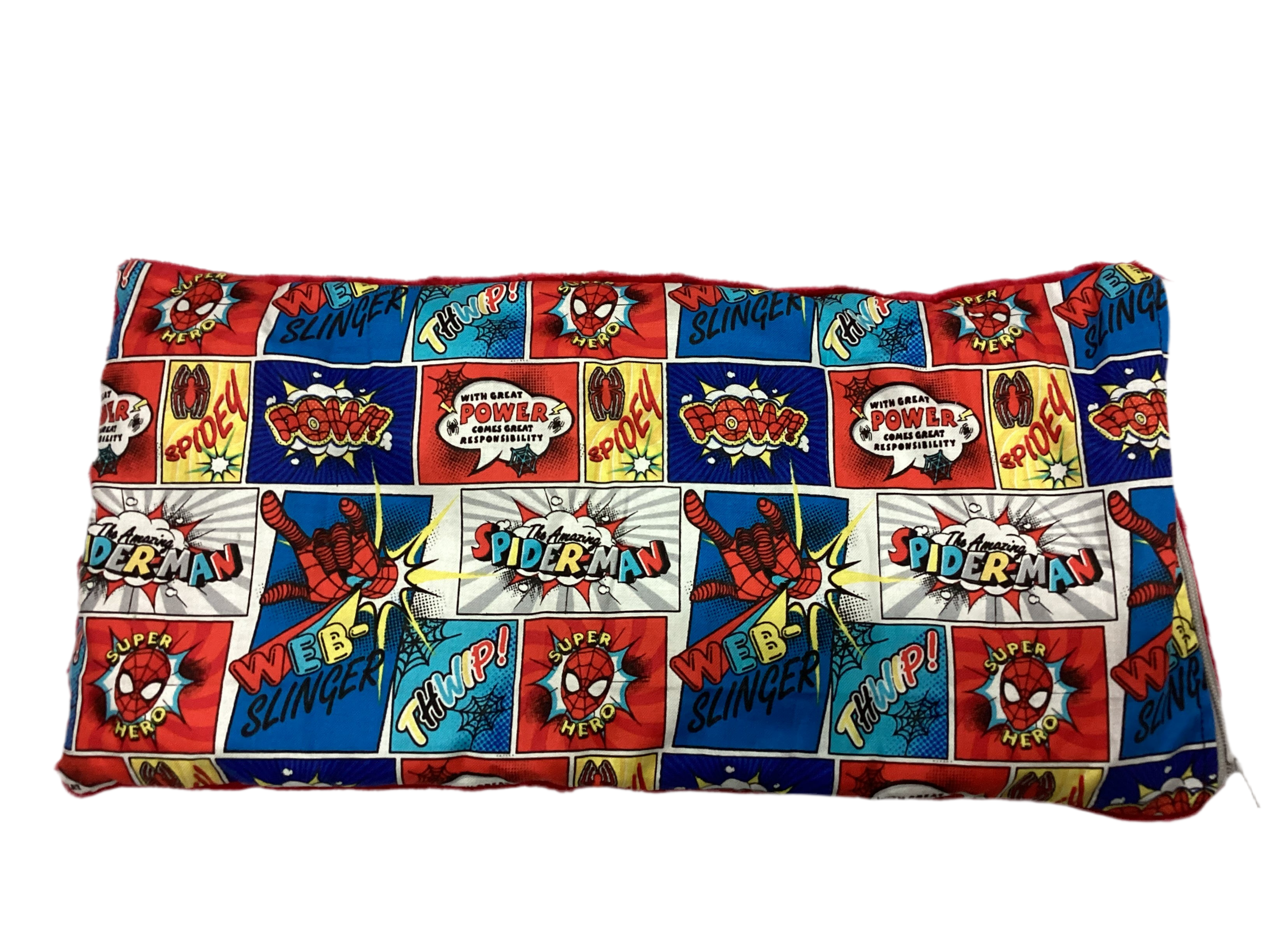 Sac chauffant grand super héros