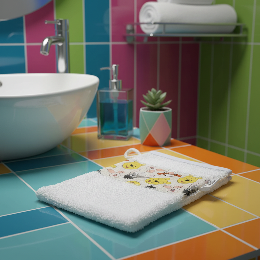 Mitaine de bain adulte