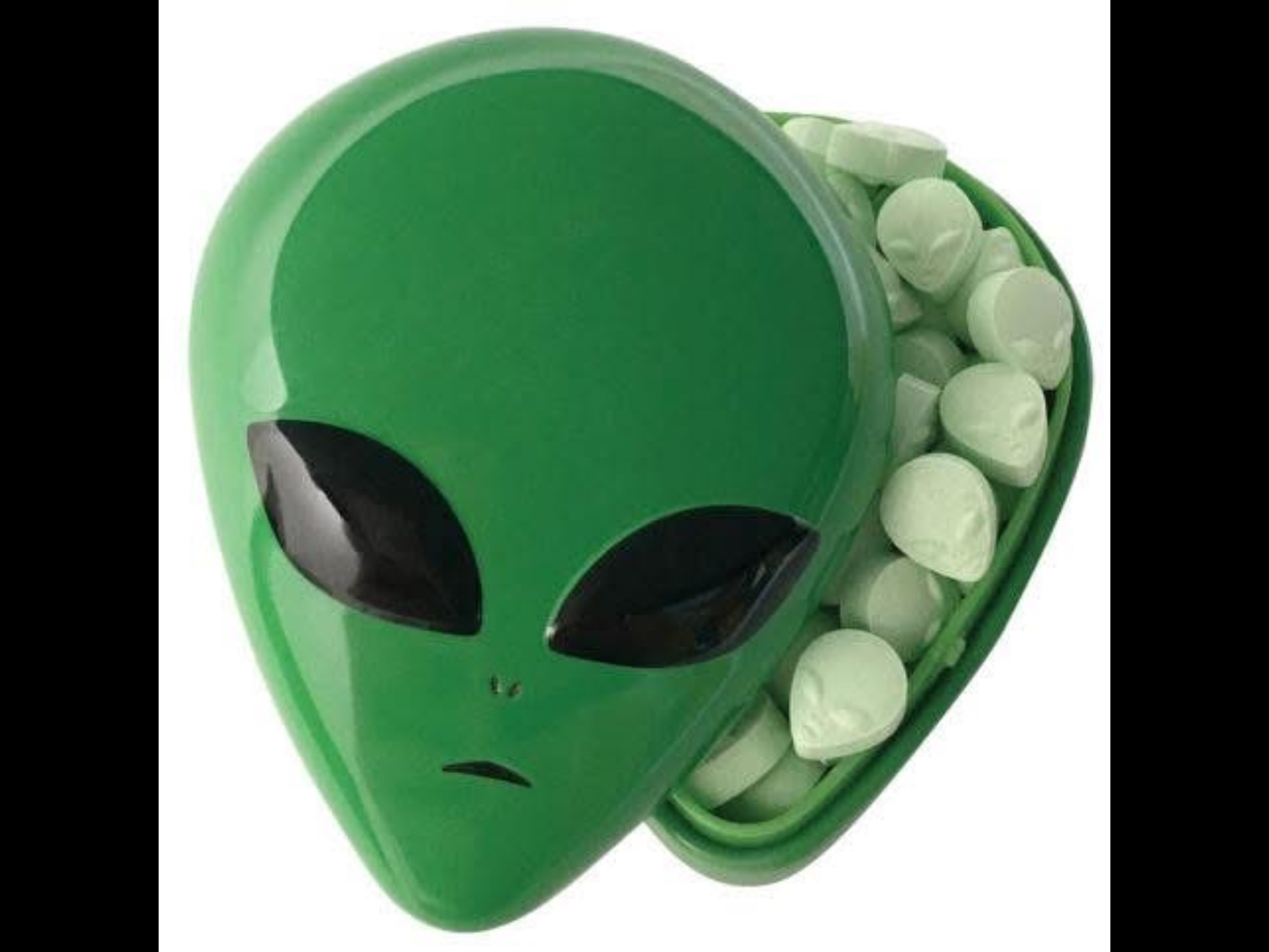 Bonbons tête de alien