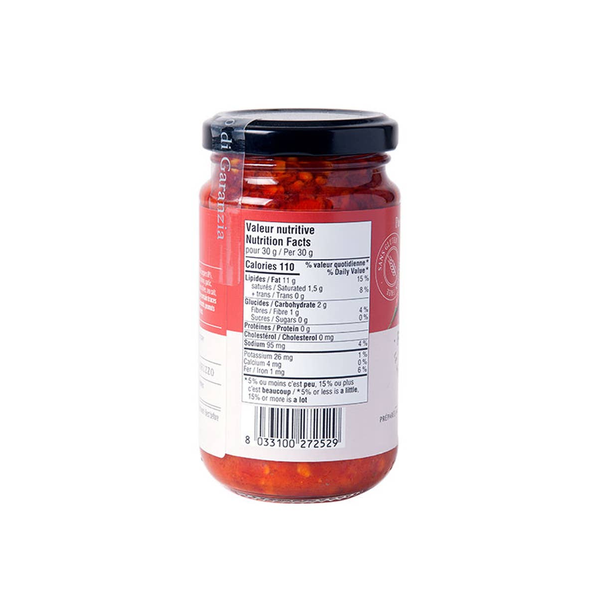 Tartinade au piment fort